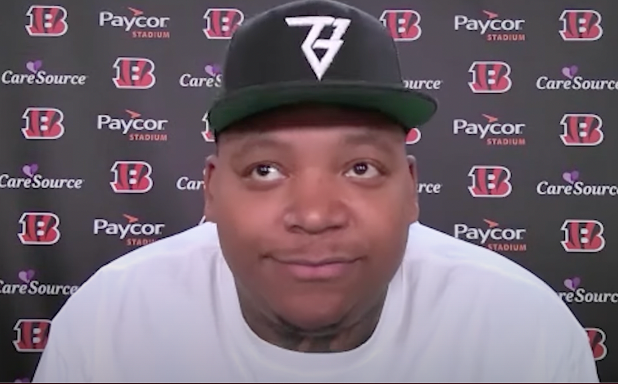 Trent Brown Cincinnati Bengals Introductory Press Conference