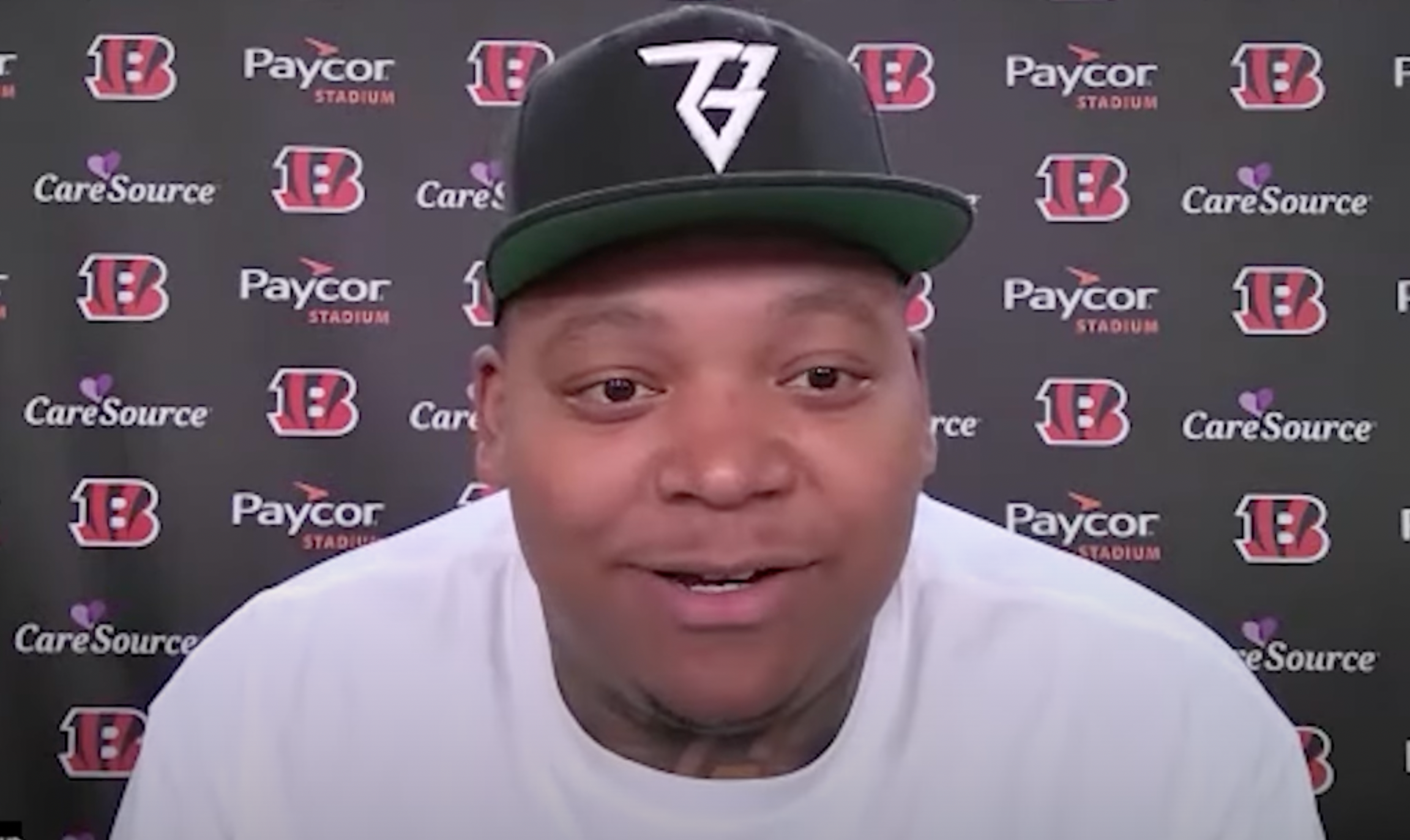 Trent Brown Cincinnati Bengals Introductory Press Conference