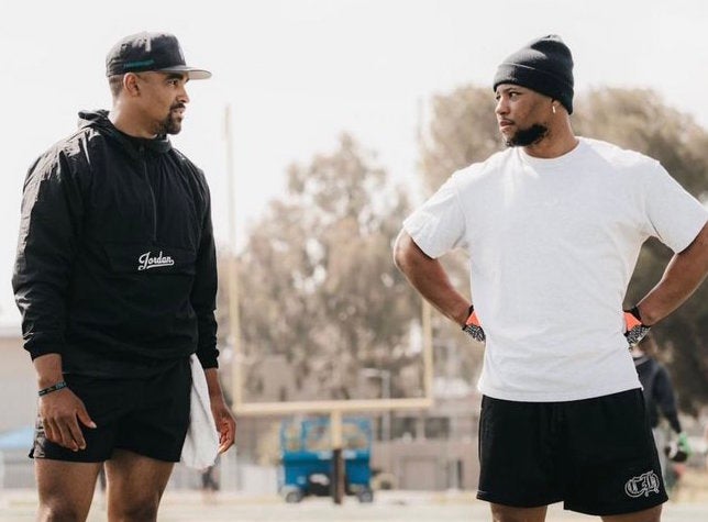 Jalen Hurts and Saquon Barkley spotted working out together ahead of 2024 NFL season.