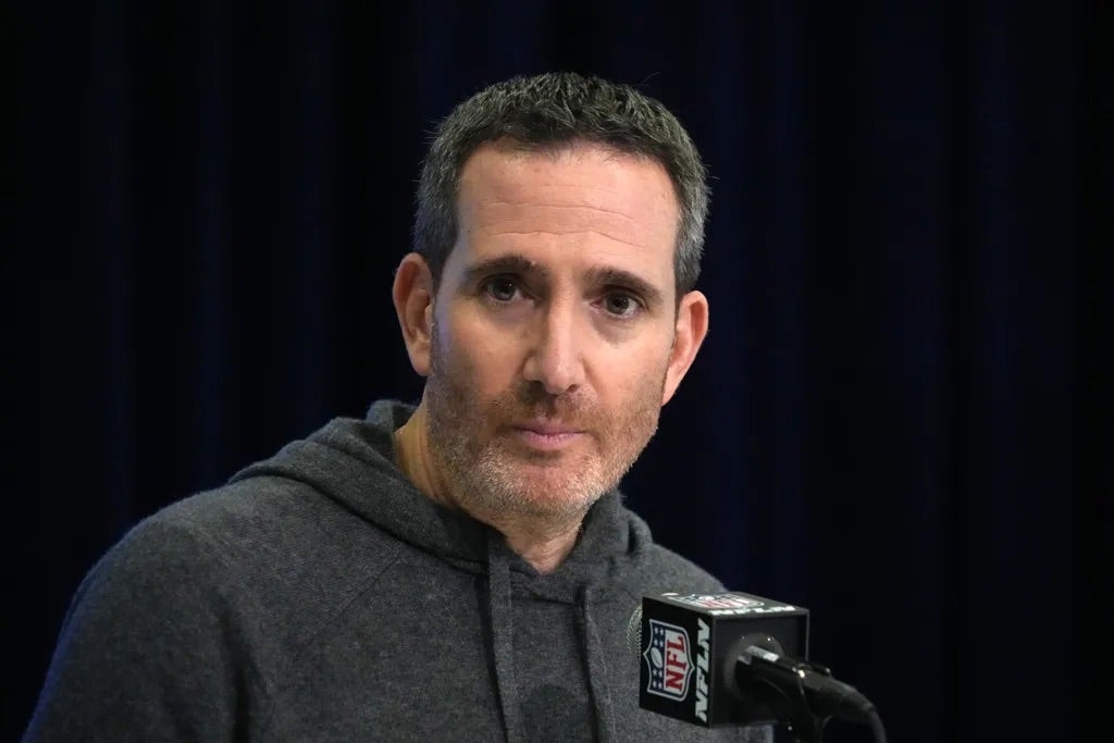 Philadelphia Eagles general manager Howie Roseman during the NFL Scouting Combine at Indiana Convention Center.