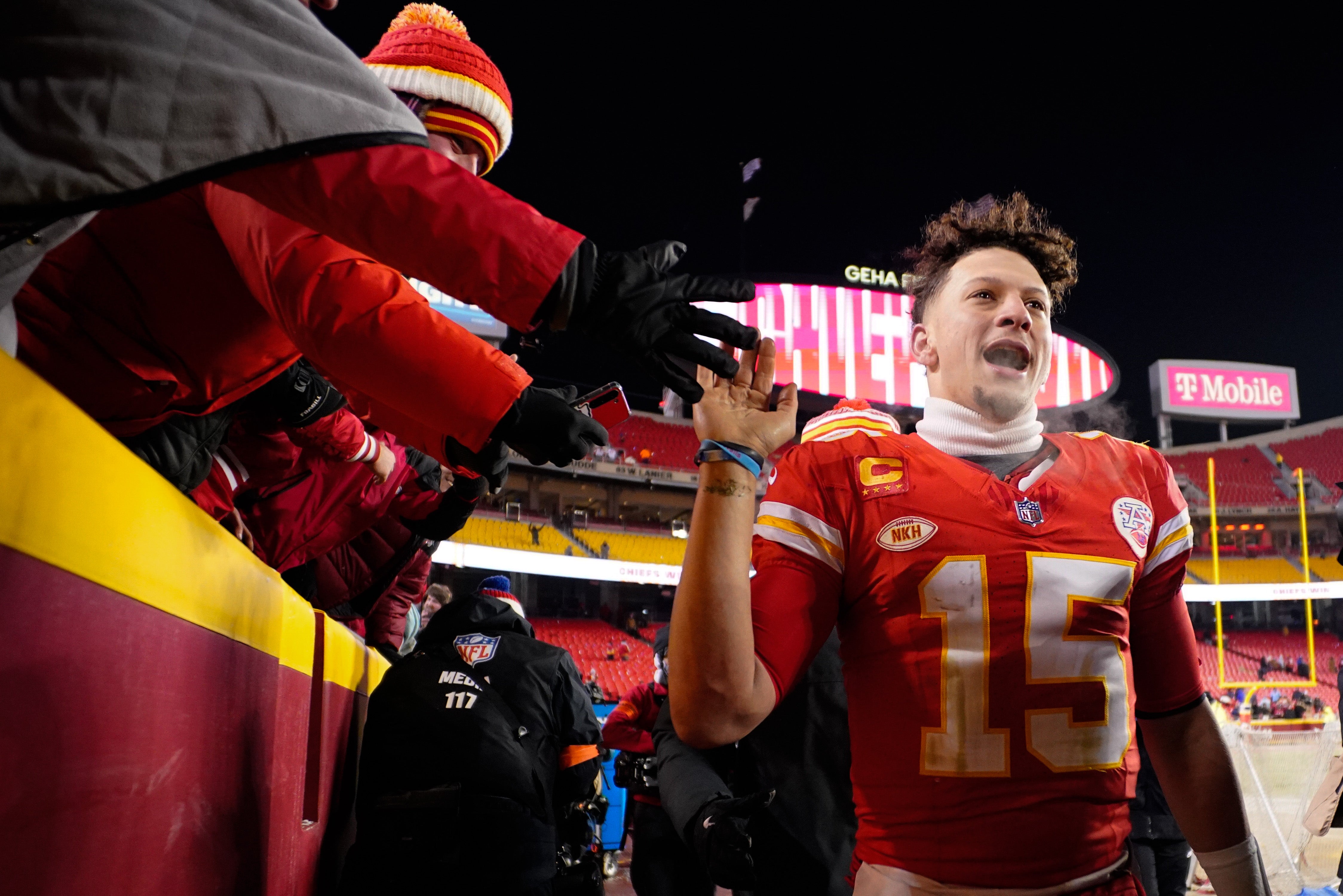 Patrick Mahomes Arrowhead Stadium