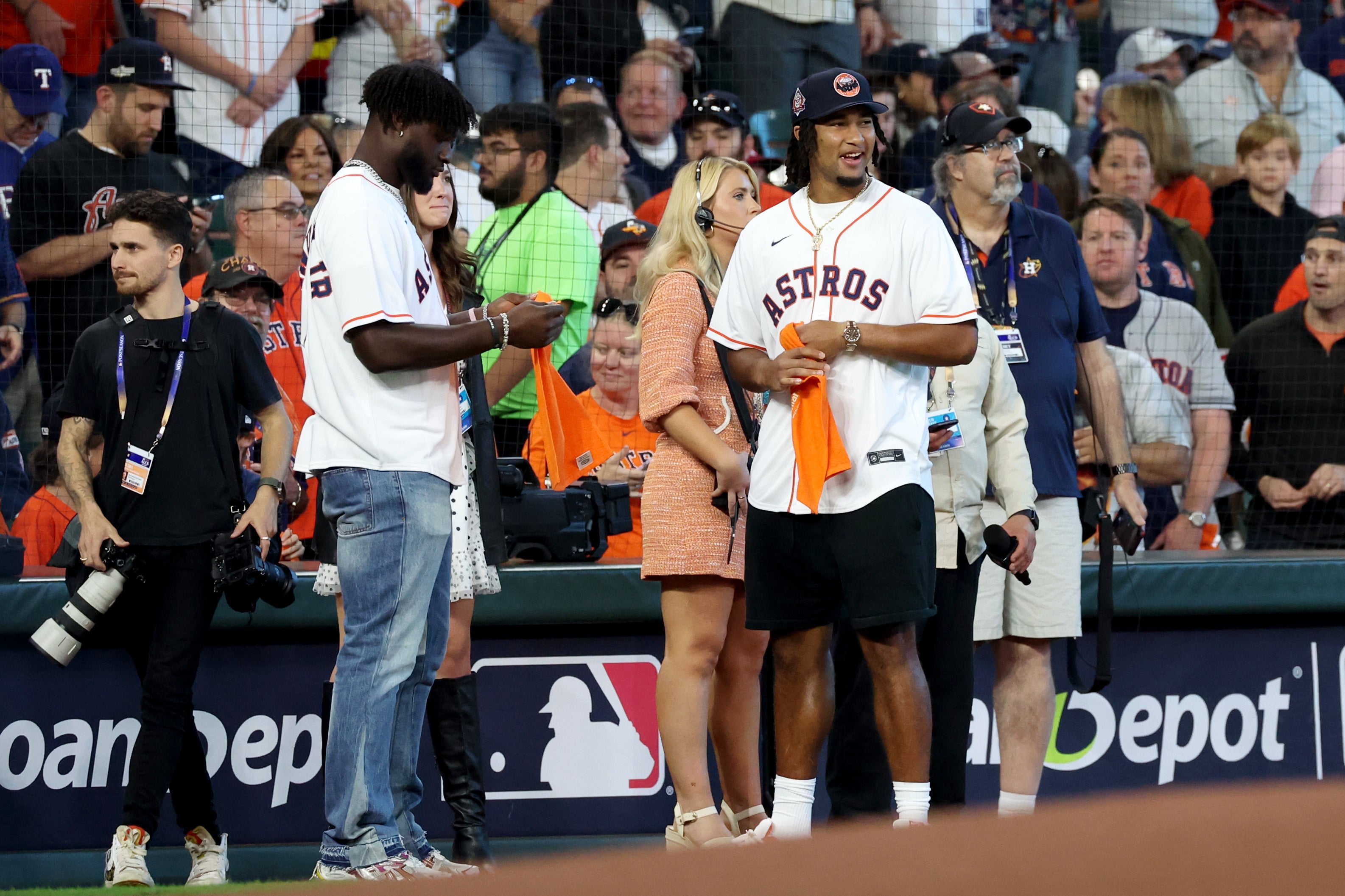 Houston Texans Houston Astros J.J. Watt C.J. Stroud Will Anderson