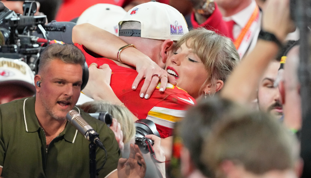 Pat McAfee talks about Travis Kelce after the release of Taylor Swift's album 'The Tortured Poets Department'