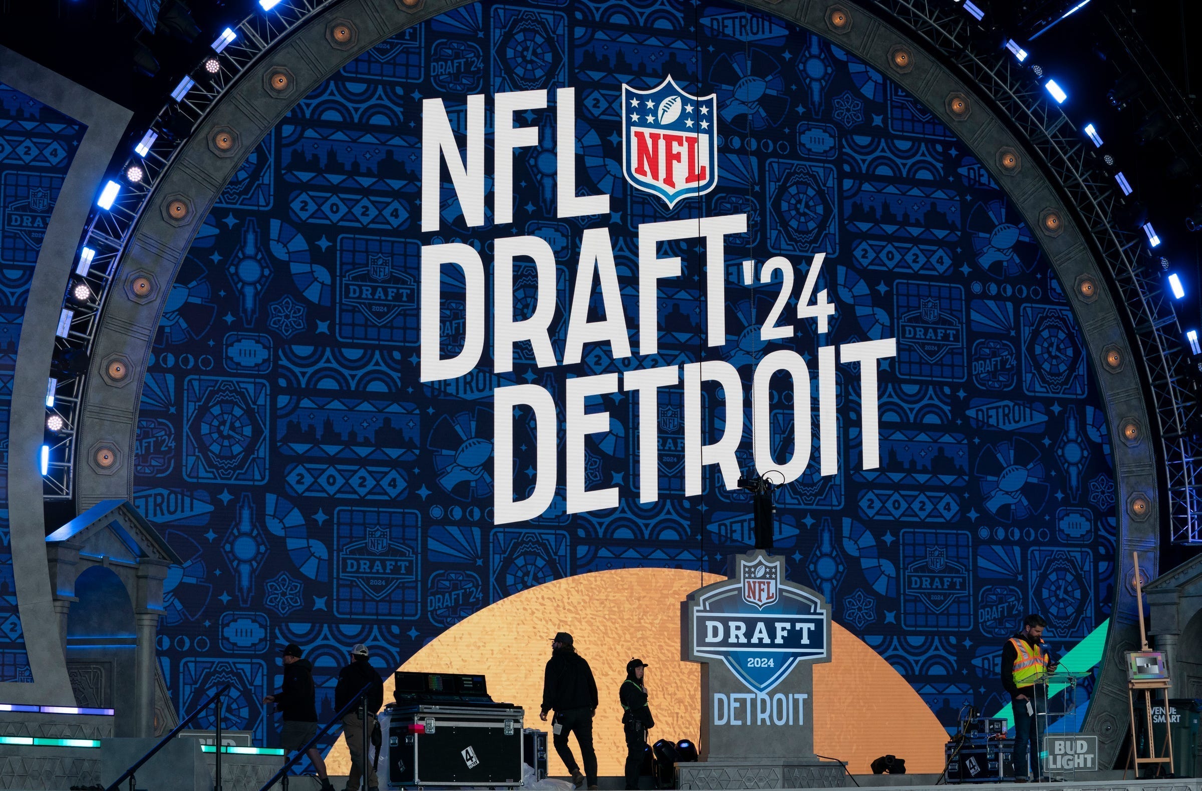 The NFL draft will be held in Detroit for the first time Mandi Wright-USA TODAY NETWORK