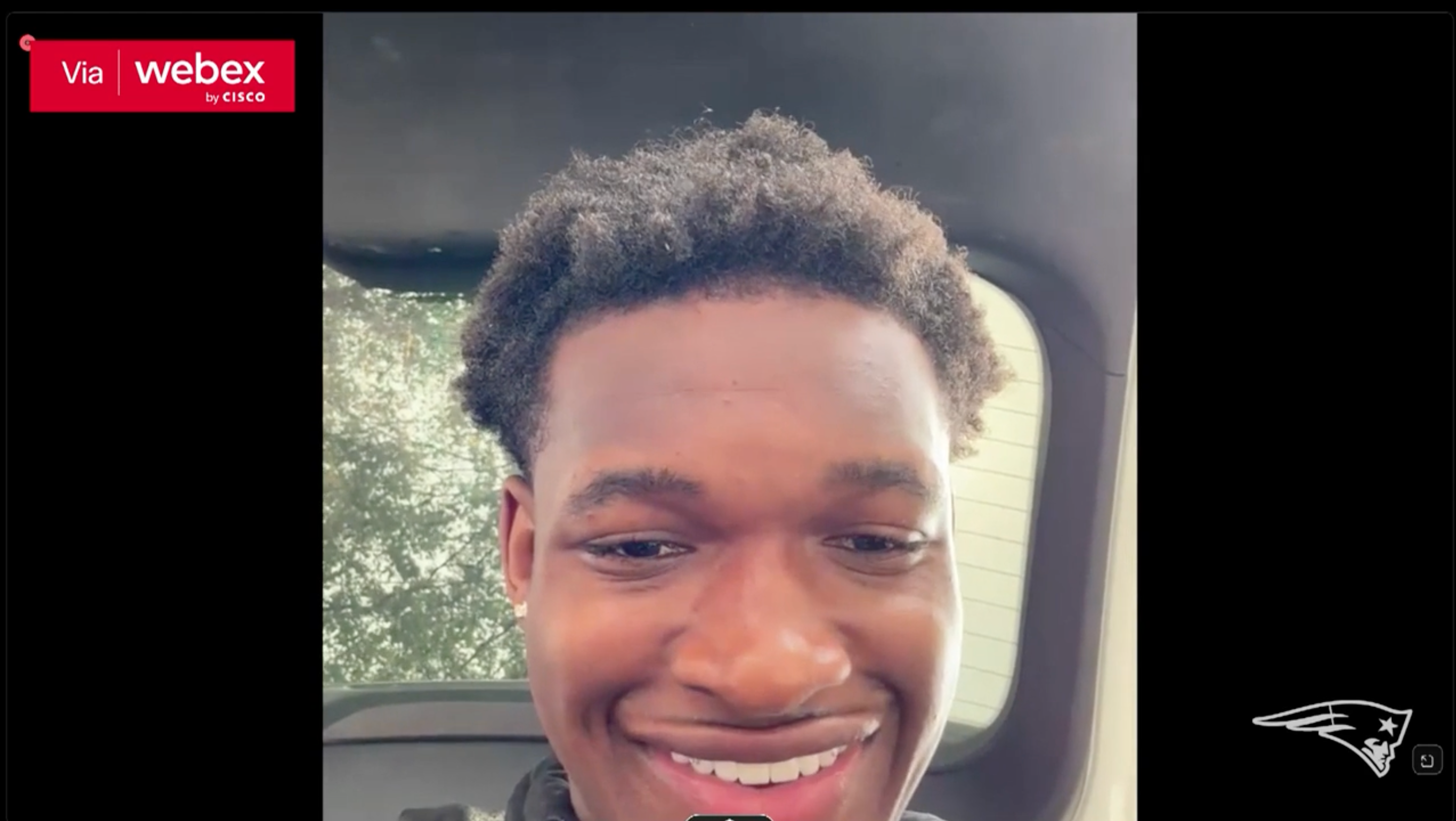 New Patriots WR Javon Baker speaks with reporters after being drafted by the Patriots in the fourth round of the 2024 NFL Draft