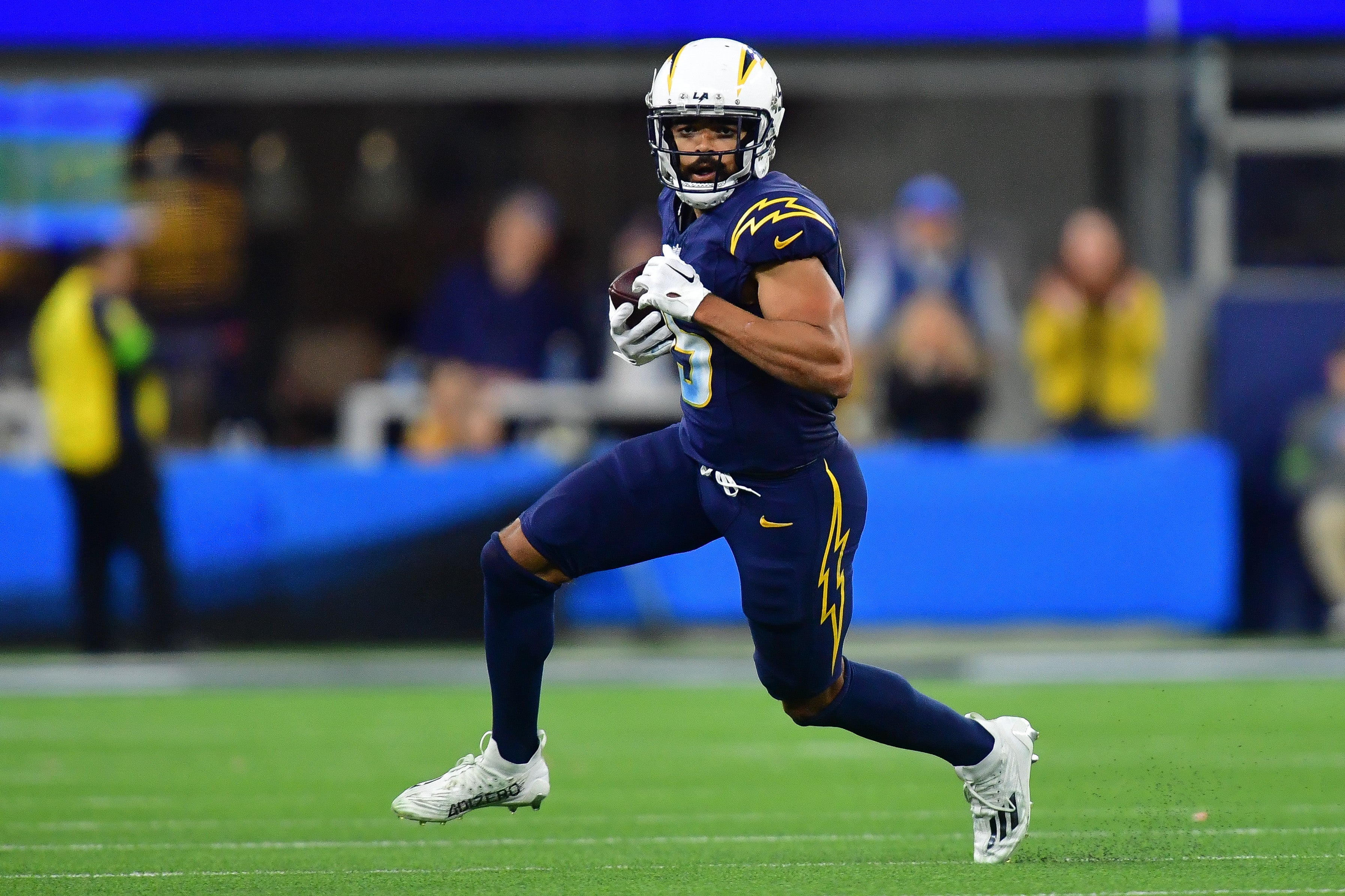 Los Angeles Chargers Jalen Guyton Las Vegas Raiders