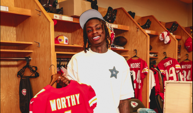 Xavier Worthy Kansas City Chiefs