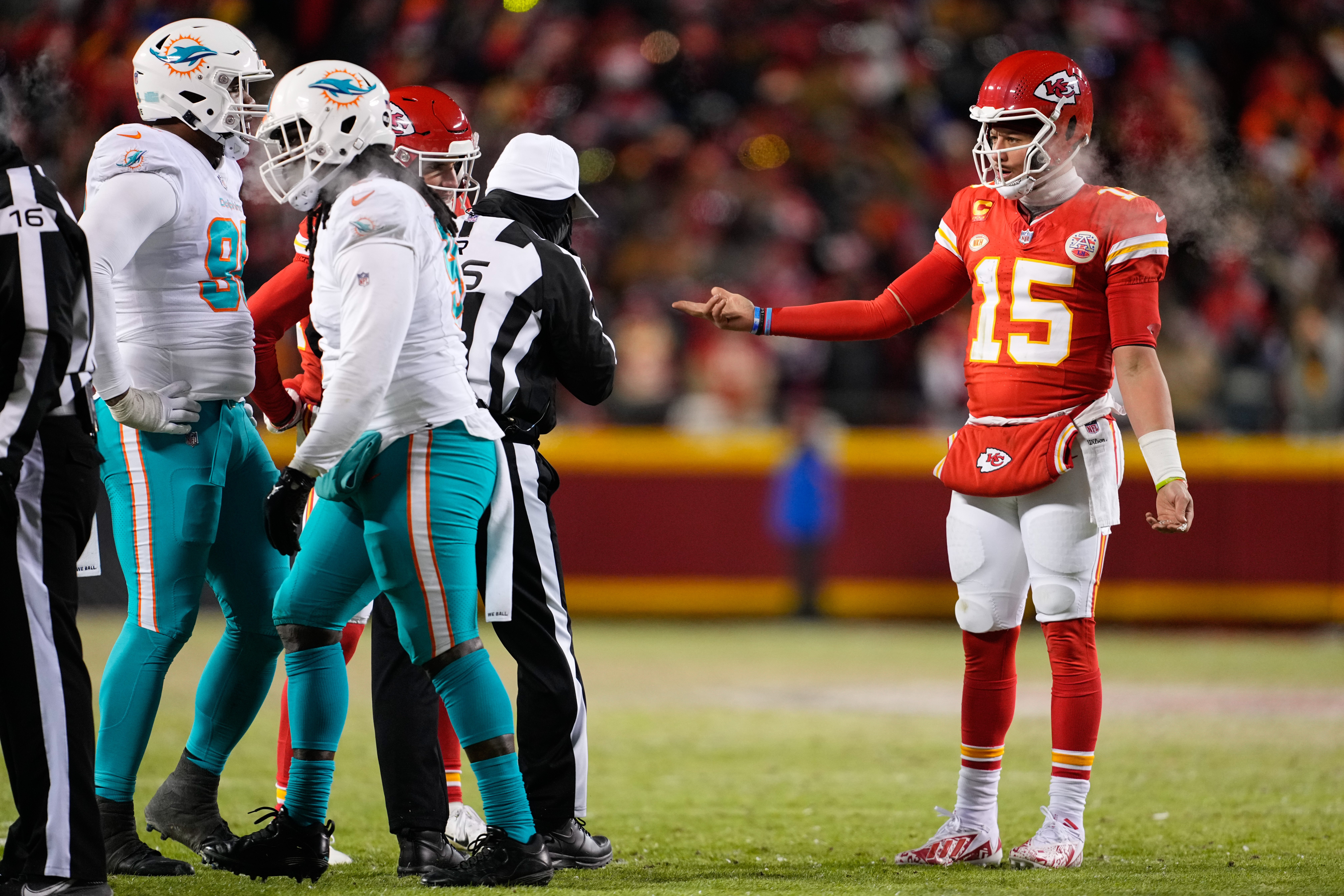 Kansas City Chiefs Patrick Mahomes Miami Dolphins