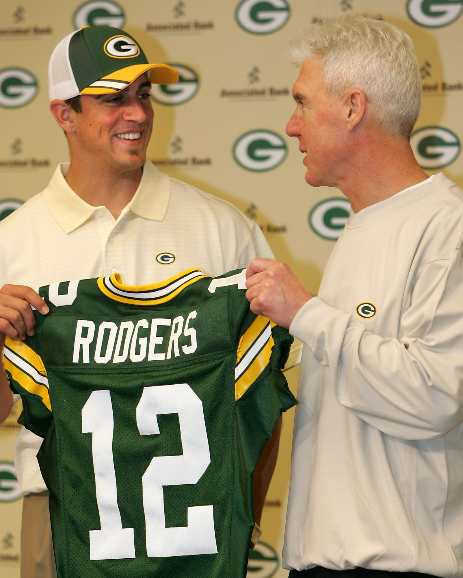 Aaron Rodgers, Ted Thompson