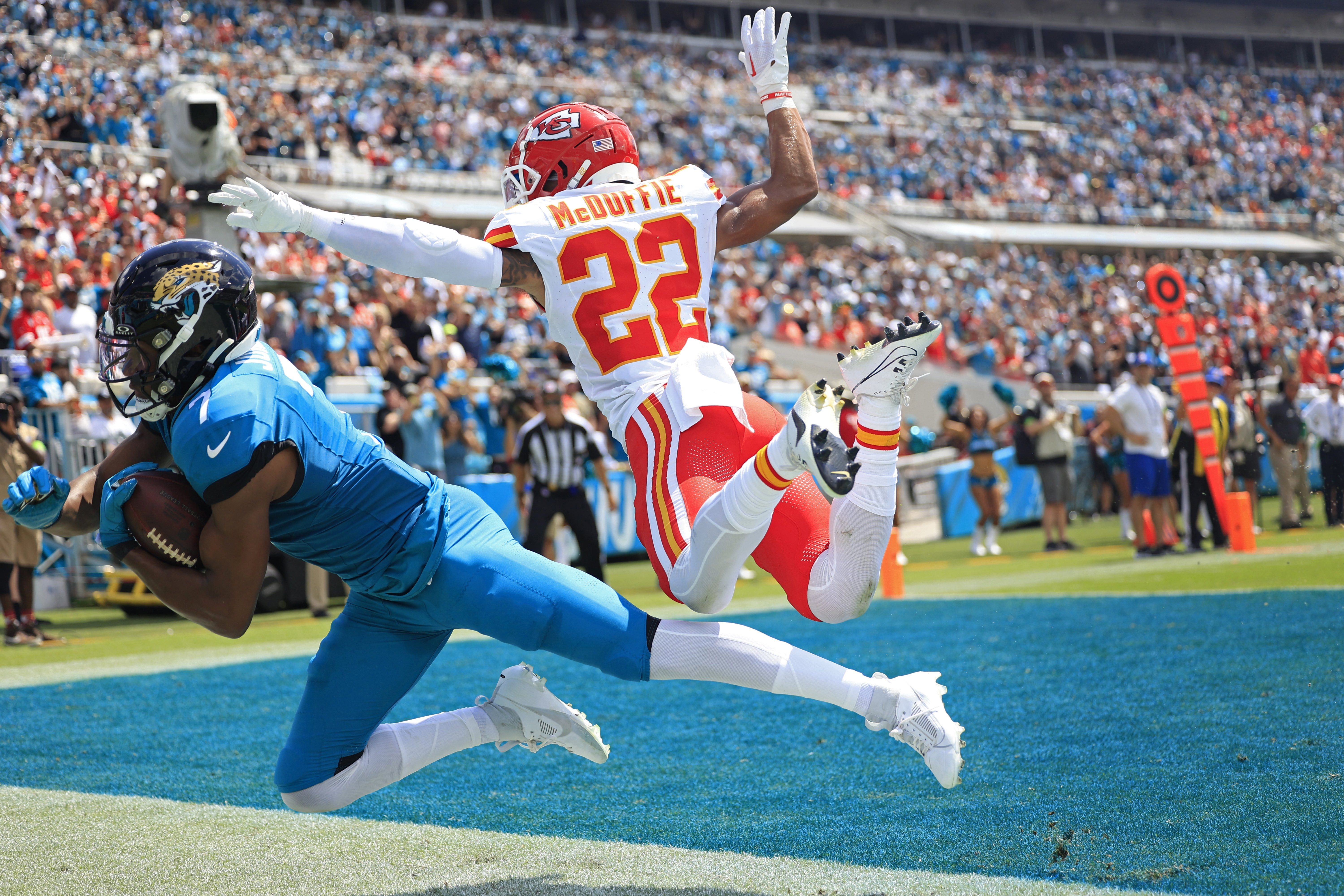 Kansas City Chiefs Jacksonville Jaguars Zay Jones