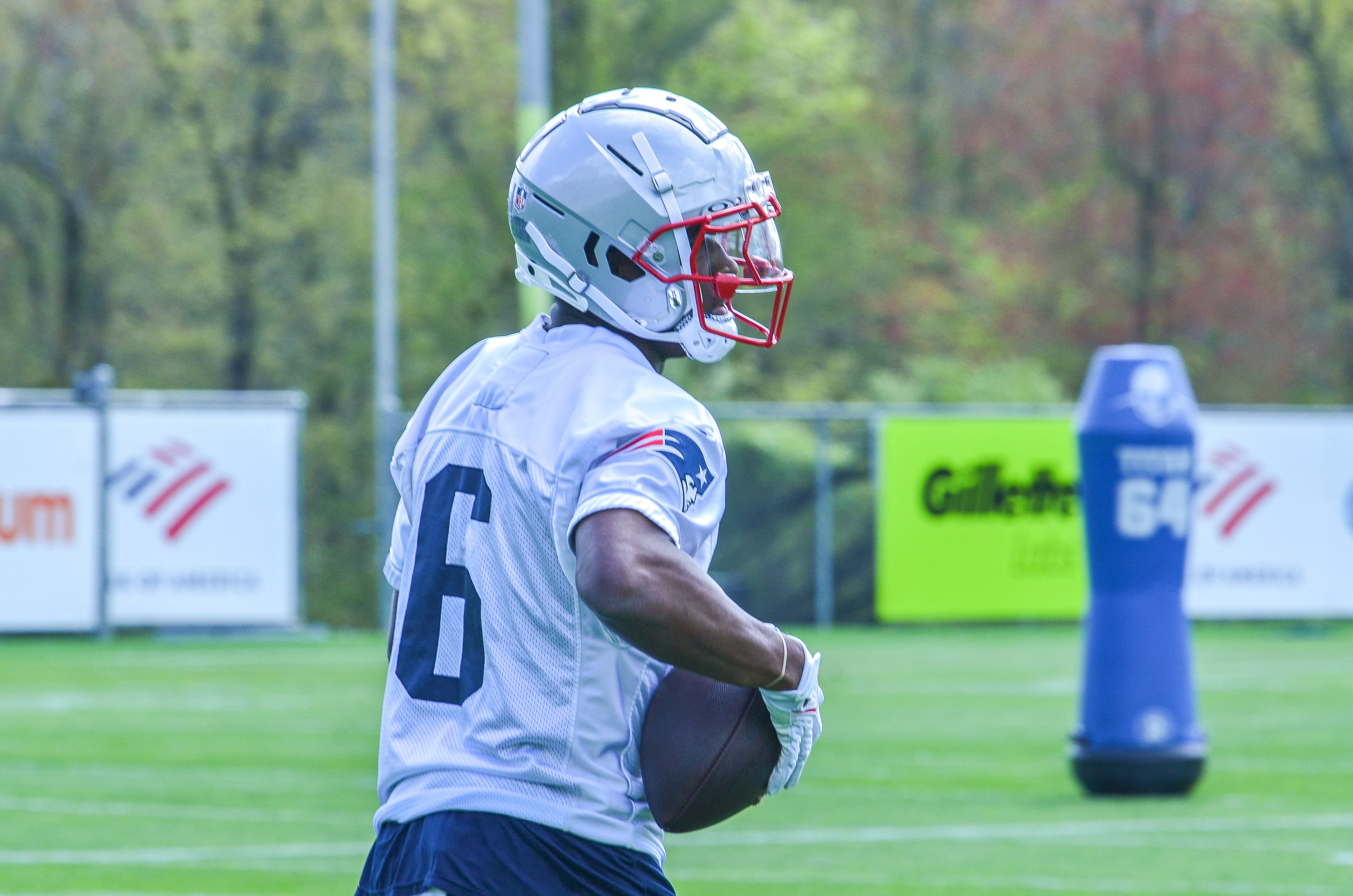 Patriots rookie minicamp at Gillette Stadium 5/11: WR Javon Baker