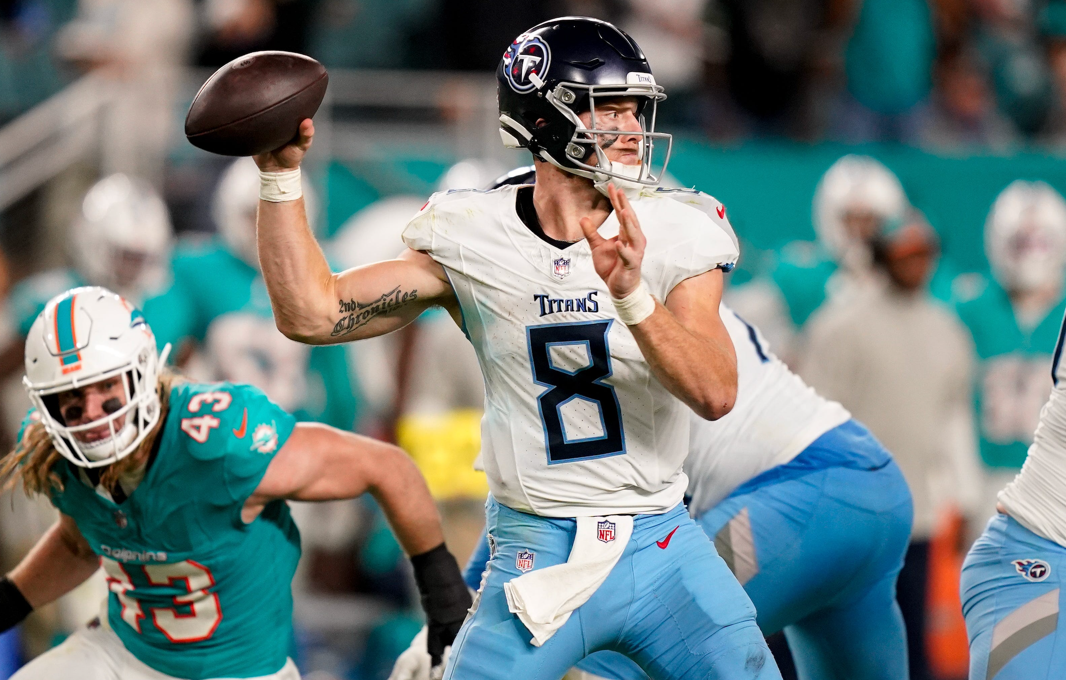 Titans Arch Manning news