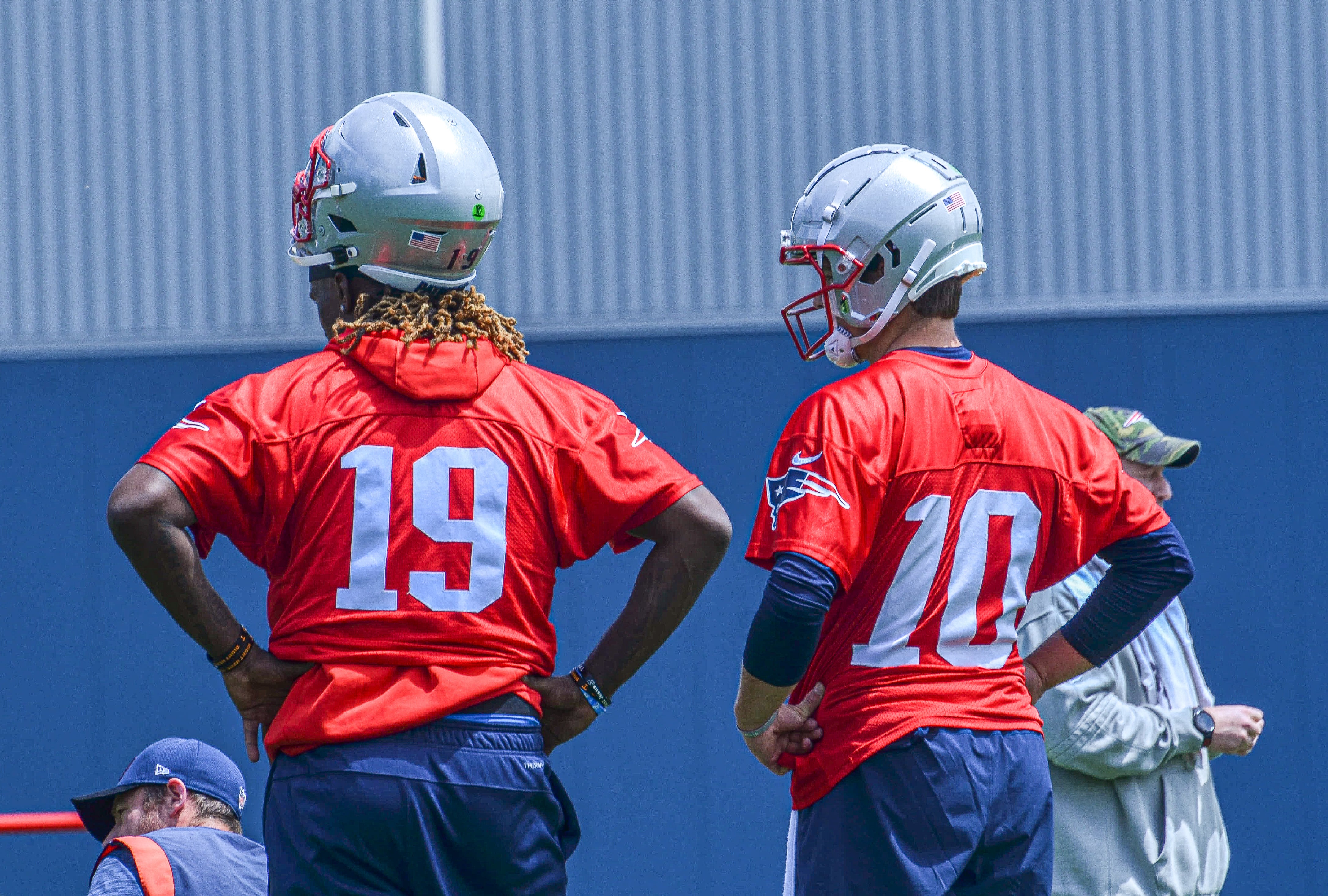 Monday, May 20 - Patriots QB Drake Maye and Joe Milton III at OTAs