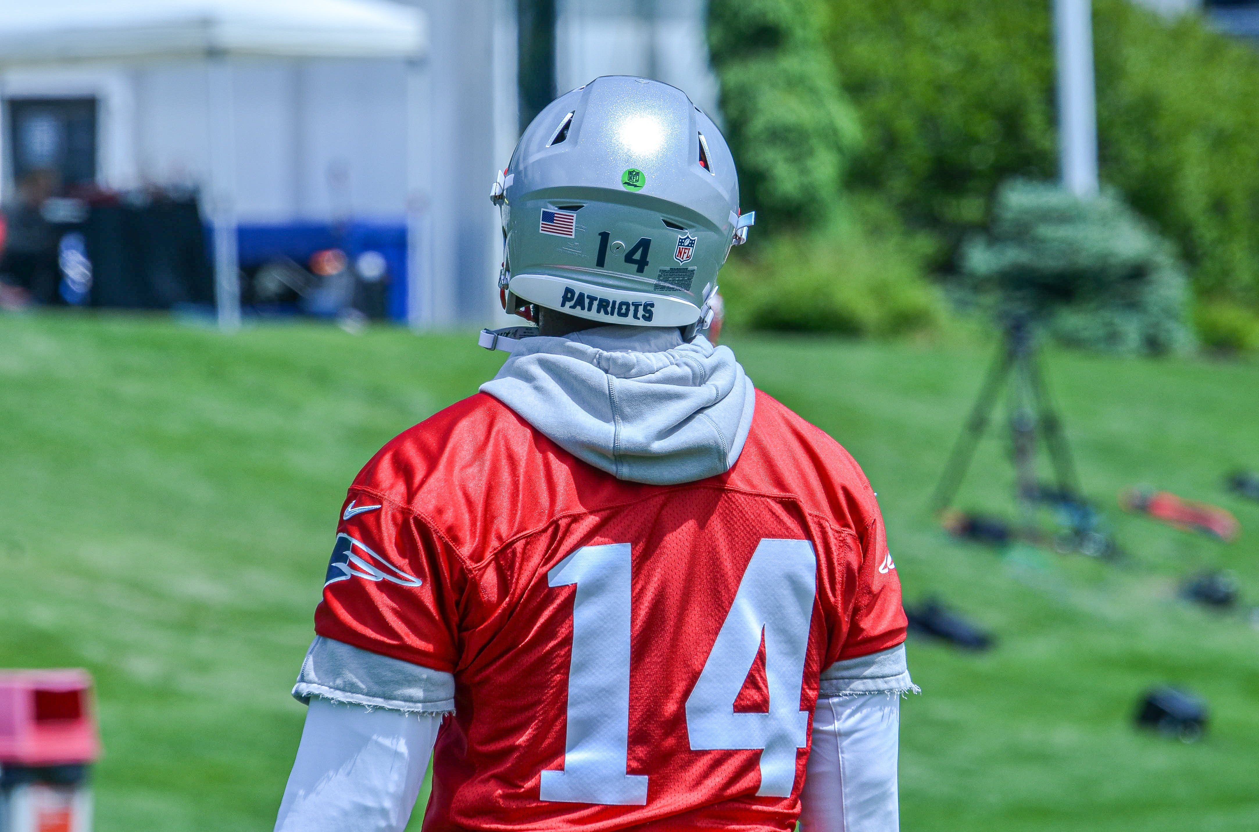 Monday, May 20 - Patriots QB Jacoby Brissett at OTAs