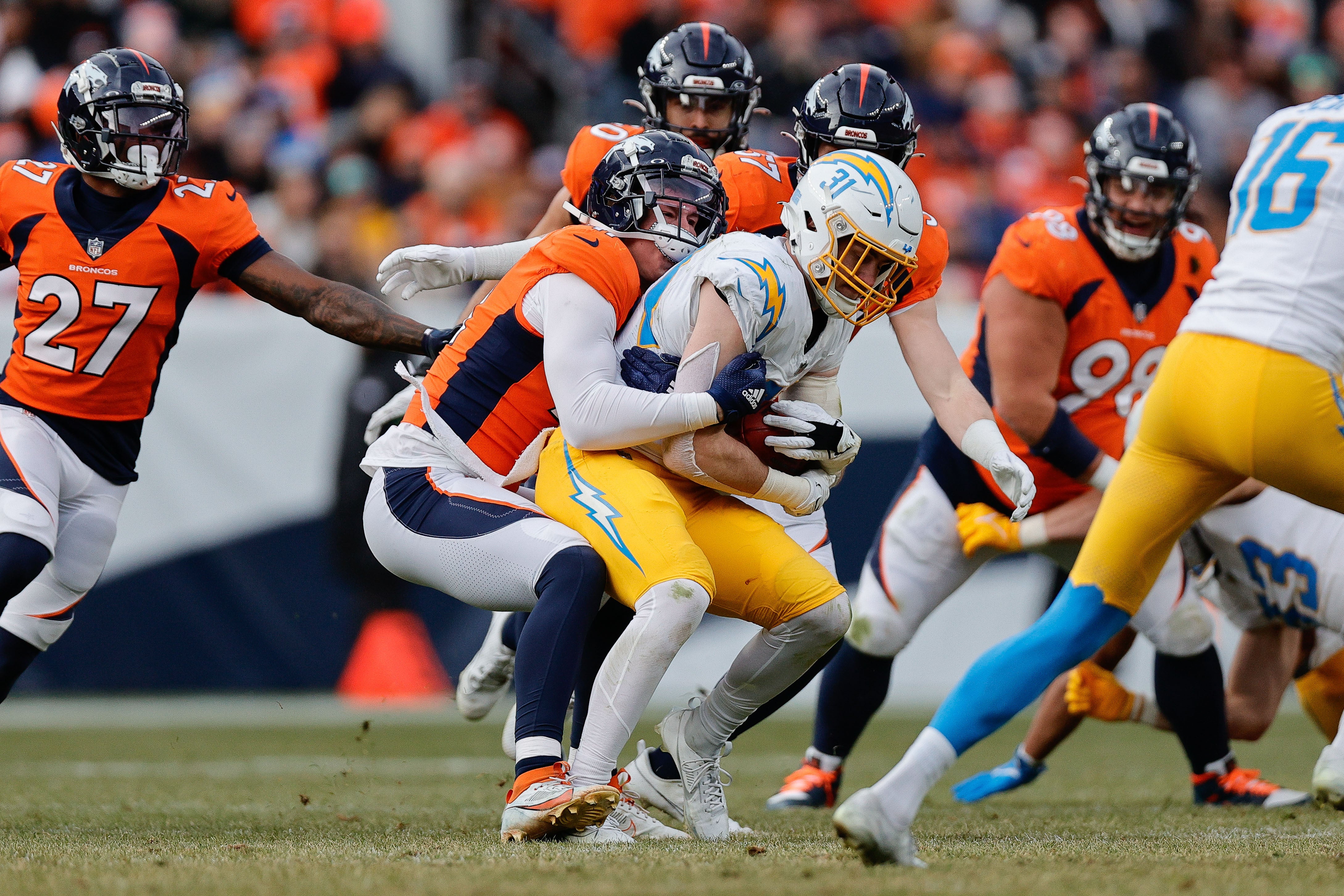 Denver Broncos Drew Sanders