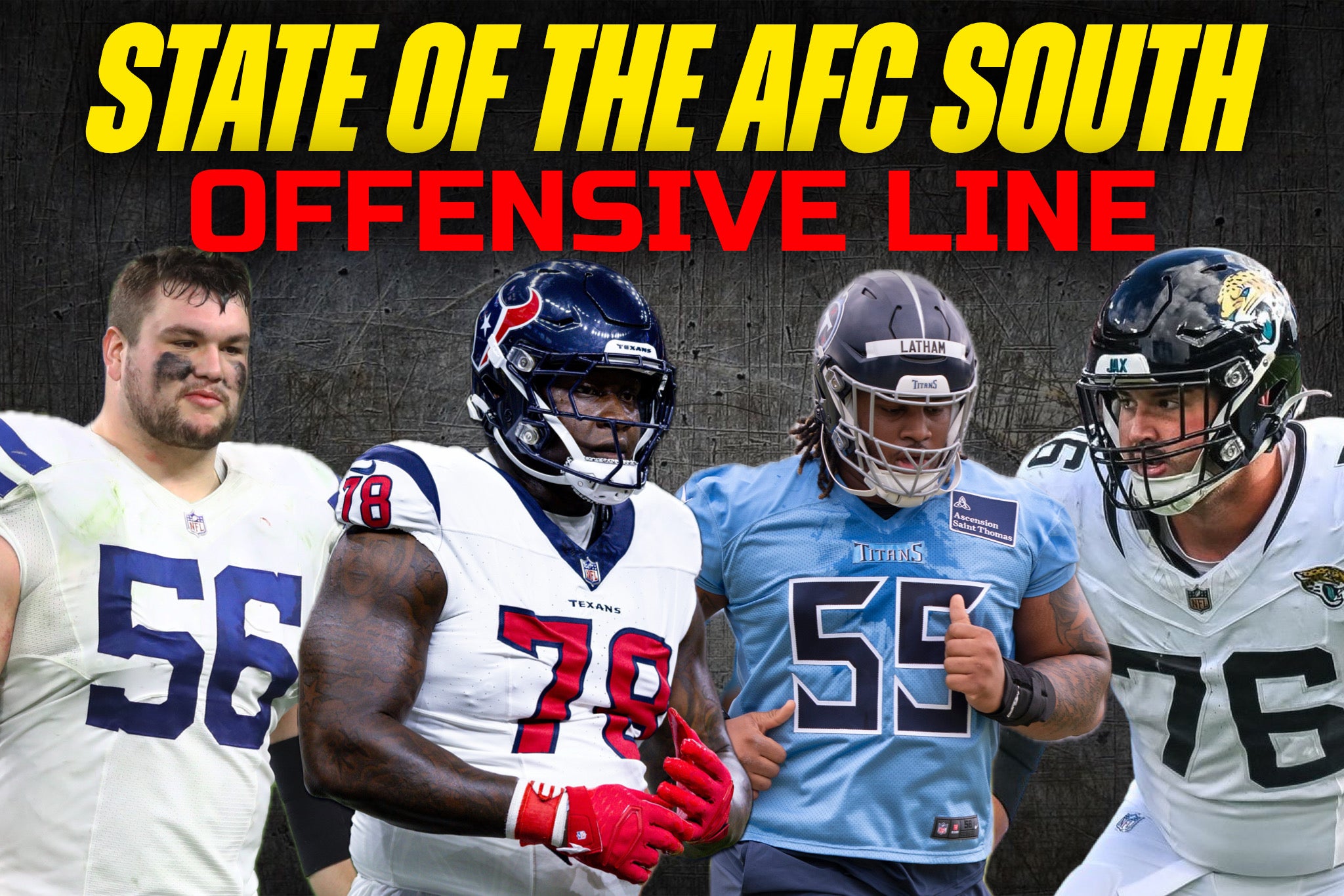 State of the AFC South: Offensive Line