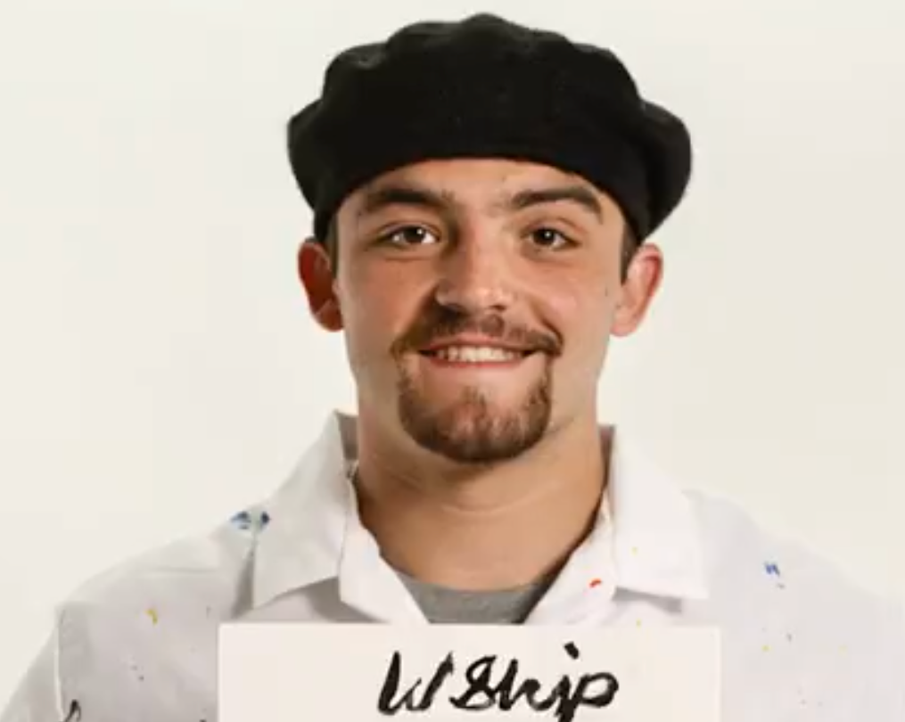 Philadelphia Eagles selling Will Shipley's poor attempt at painting the team's logo.