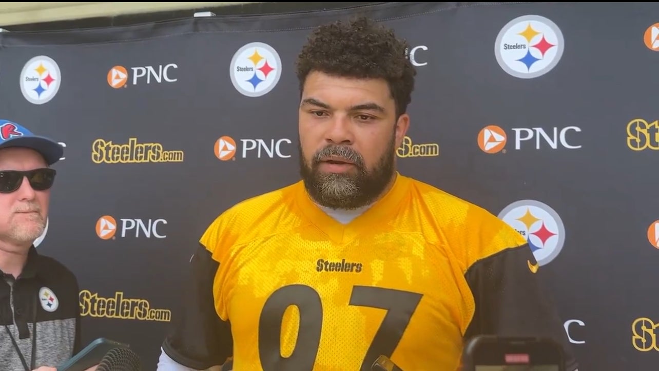 Pittsburgh Steelers DT Cam Heyward returns to the team at OTAs.
