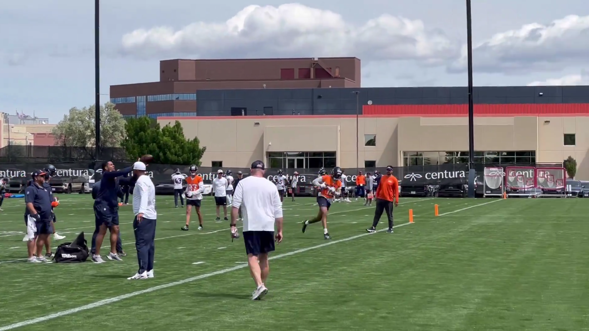 Denver Broncos Tim Patrick Bo Nix