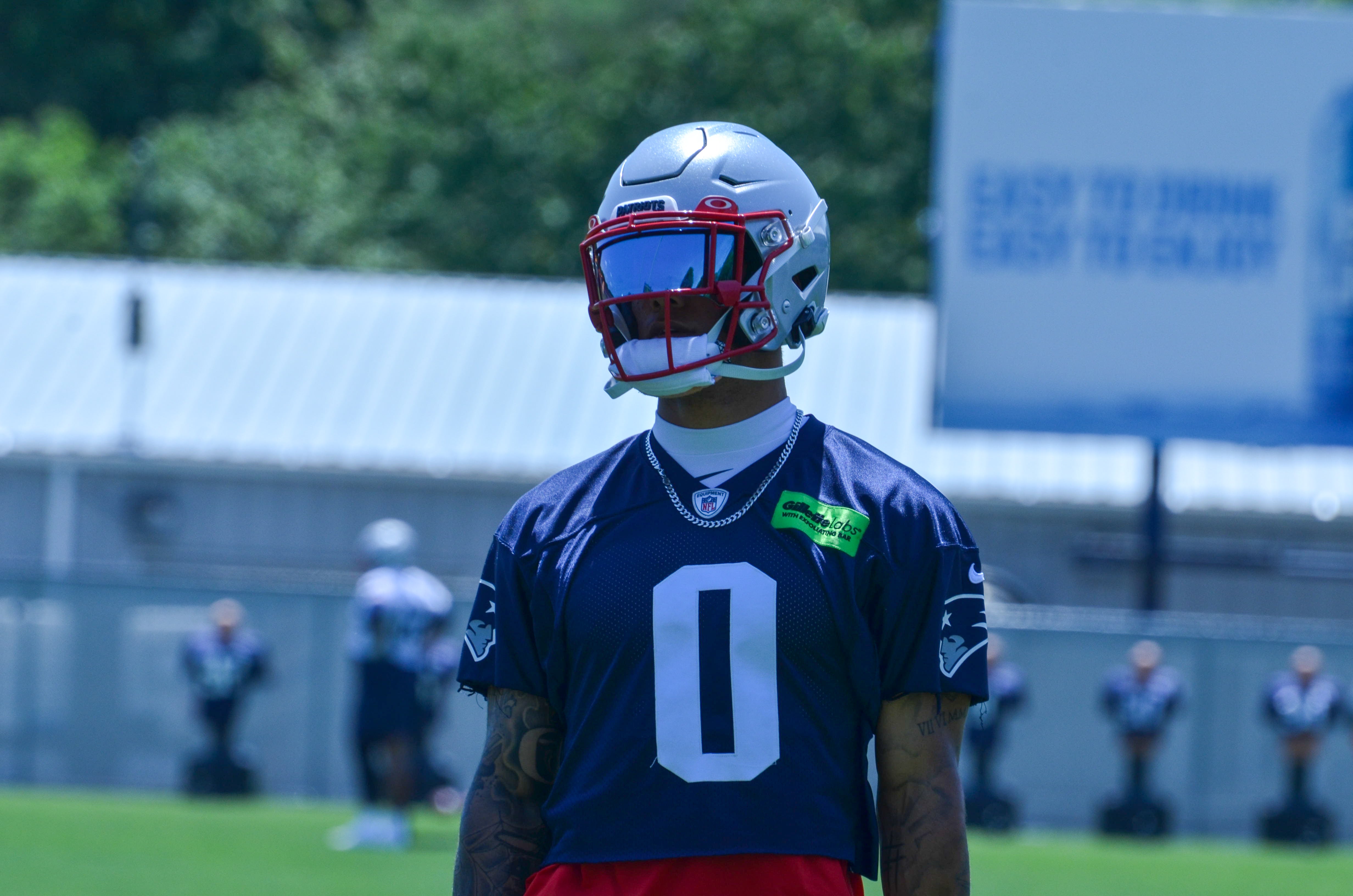 Patriots CB Christian Gonzalez at OTAs - June 4, 2024