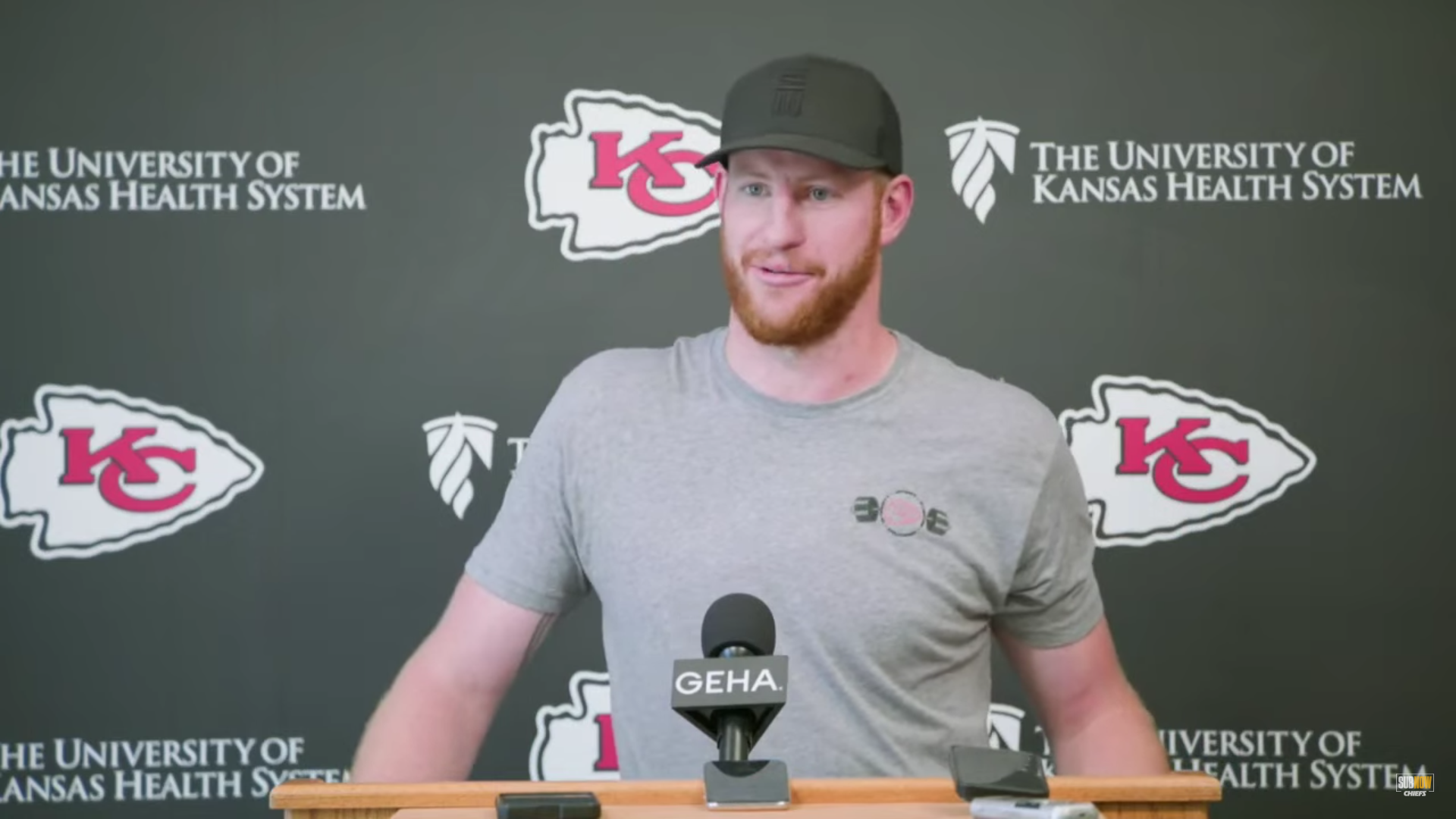 Kansas City Chiefs quarterback Carson Wentz
