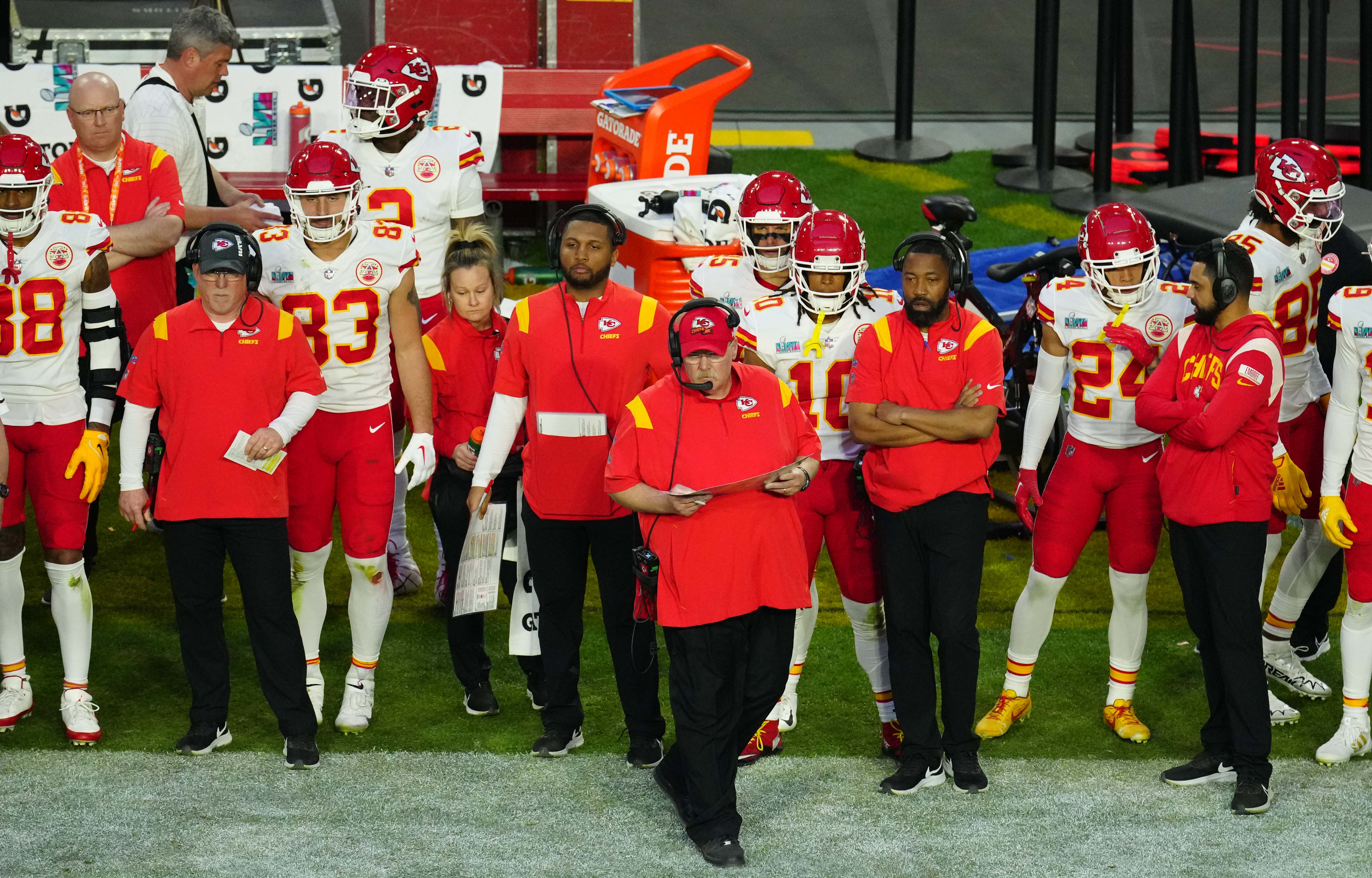 Kansas City Chiefs Andy Reid