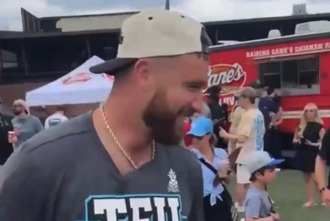 Travis Kelce at Tight End University