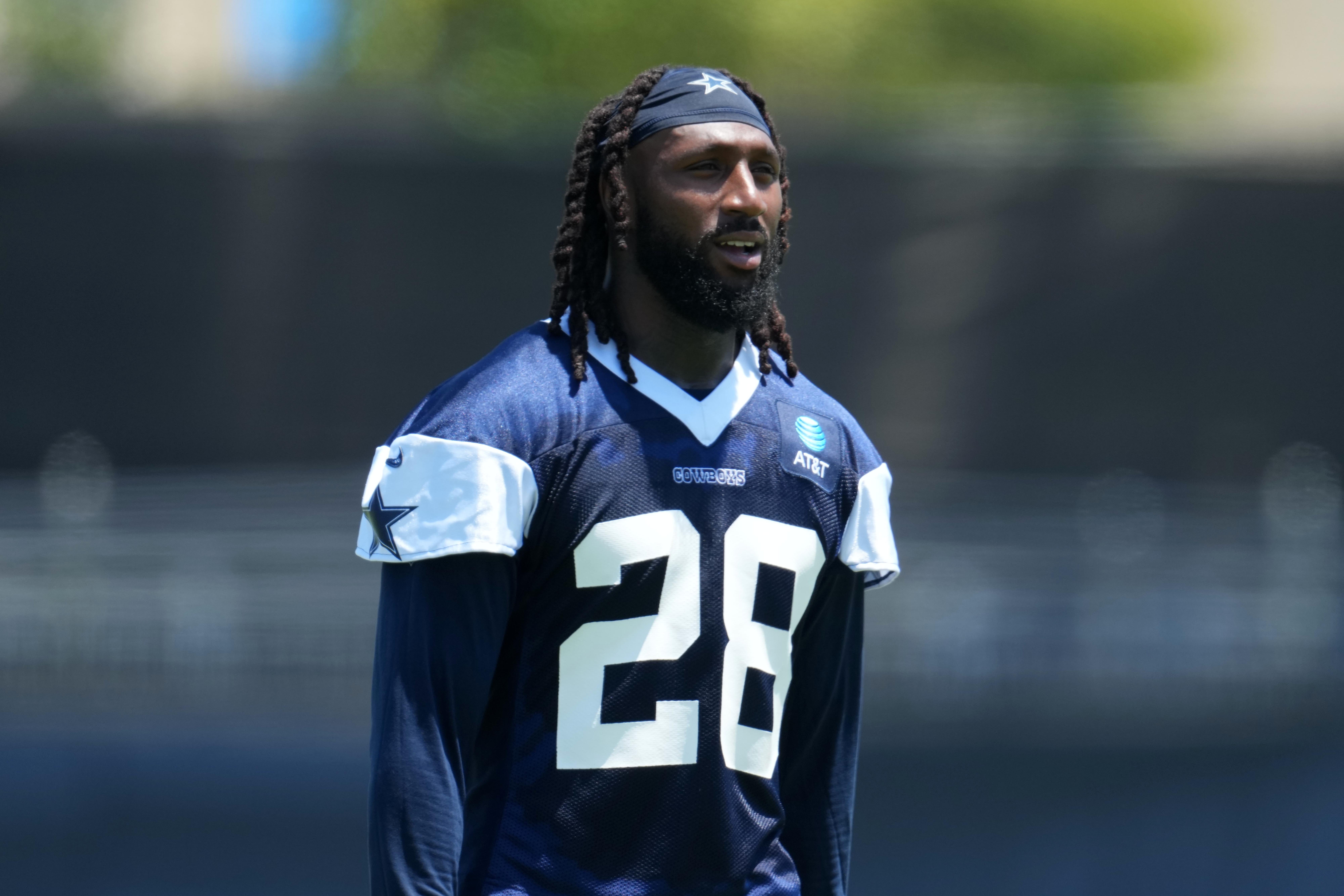 Dallas Cowboys safety Malik Hooker (28) during training camp at the River Ridge Fields.