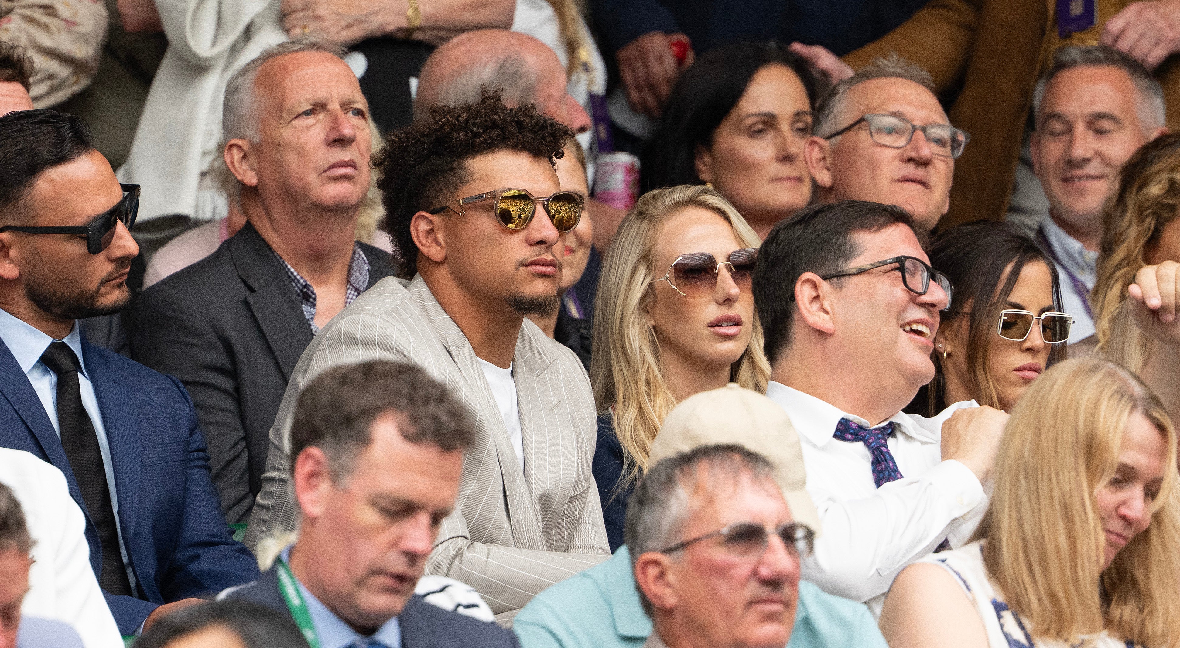 Patrick Mahomes Kansas City Chiefs Wimbledon