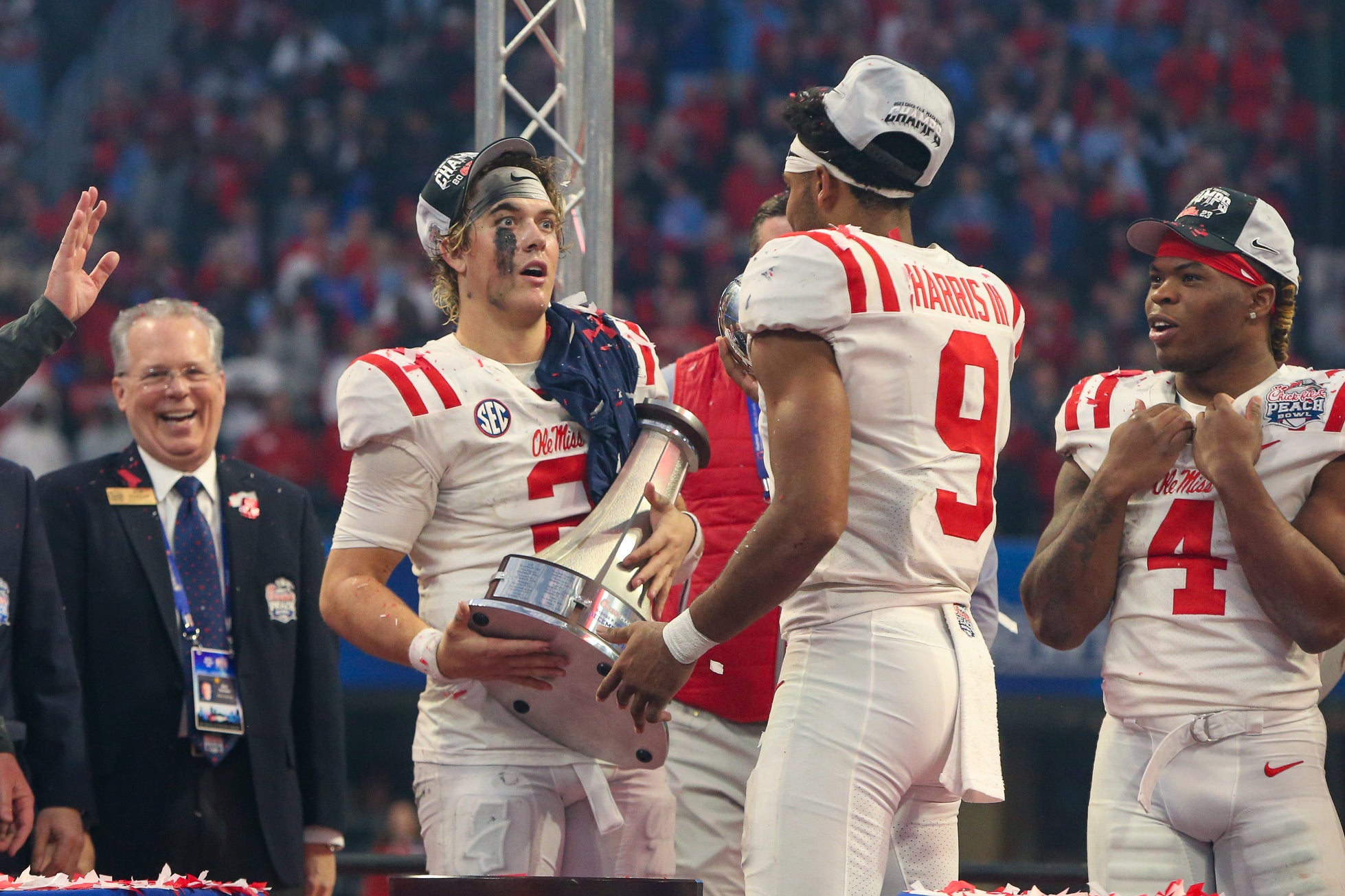 Jaxson Dart Tre Harris Ole Miss