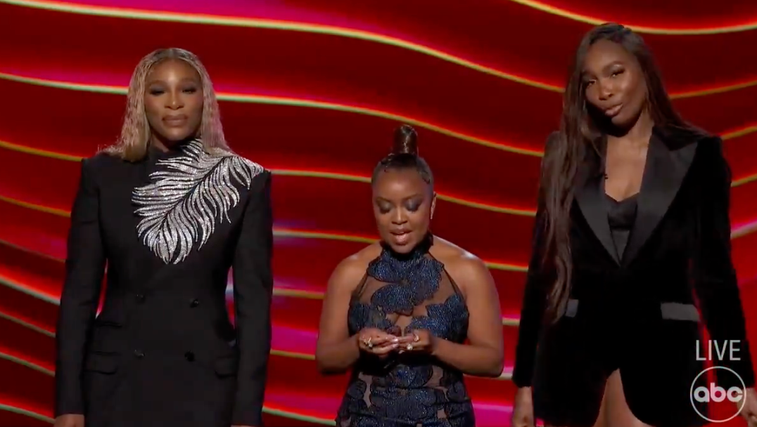 Serena and Venus Williams took a shot at Chiefs K Harrison Butker during Thursday night's ESPY Awards