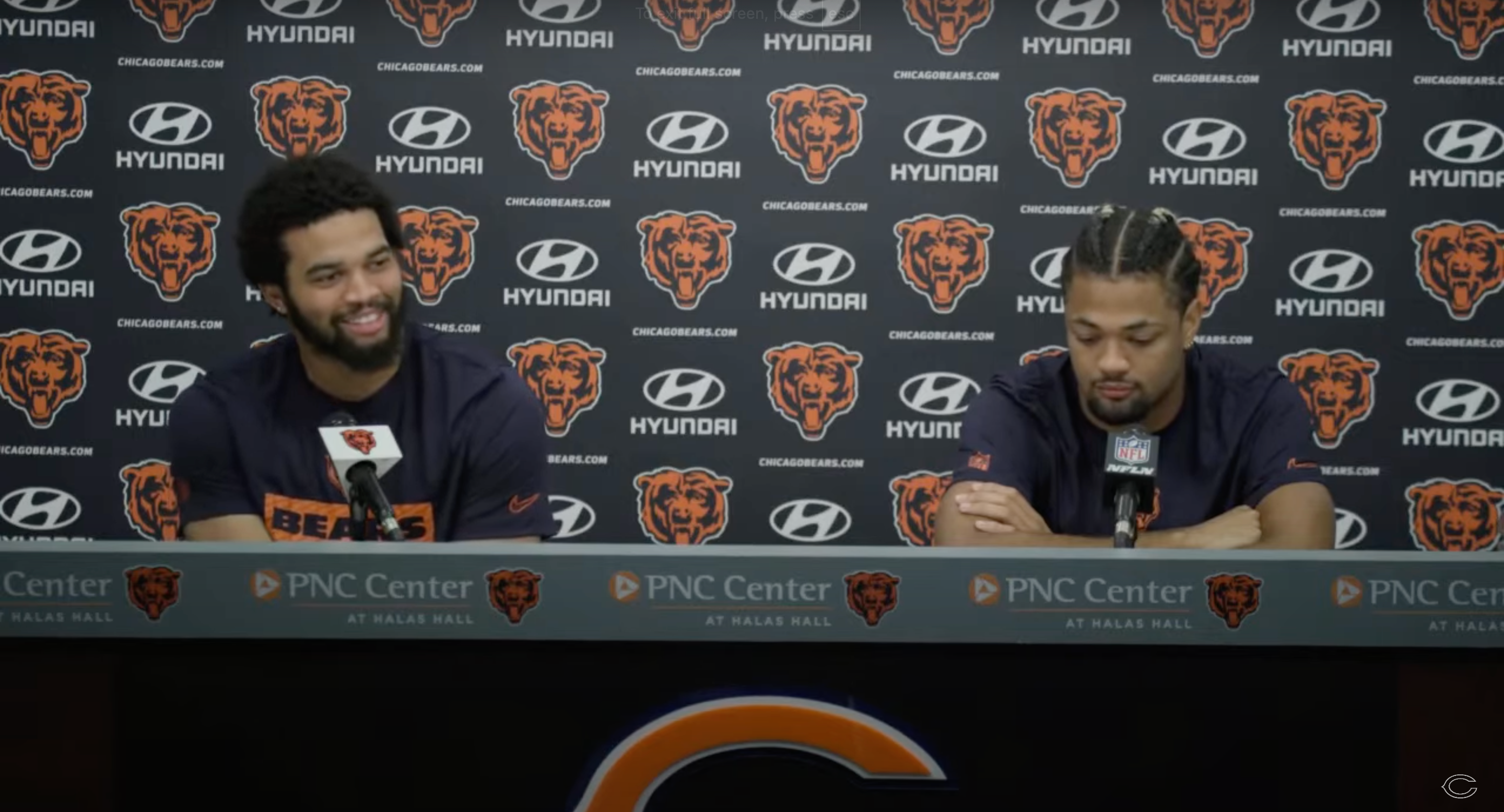 caleb williams rome odunze