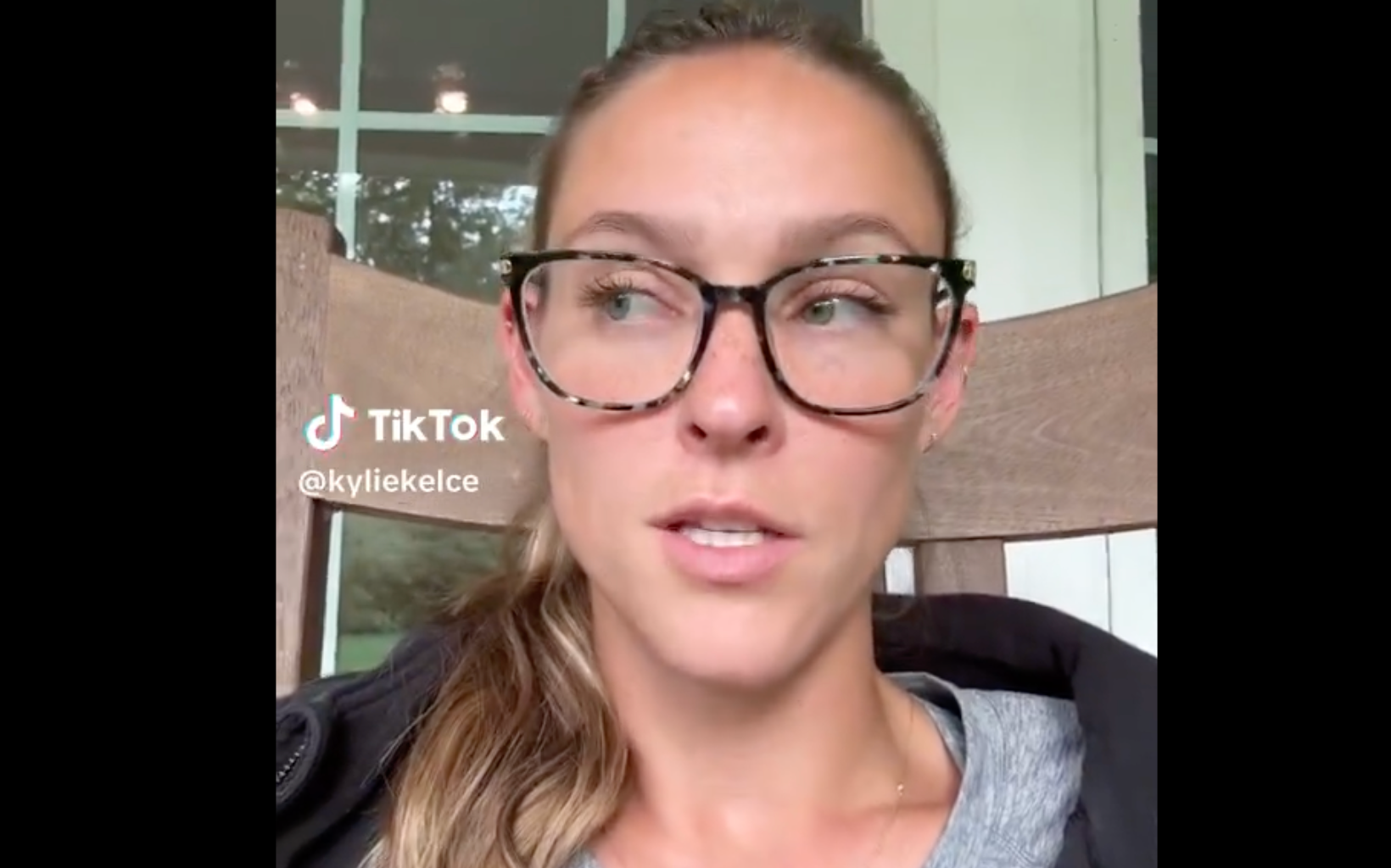 Kylie Kelce posts emotional video about "insensitive" pregnancy rumors on TikTok