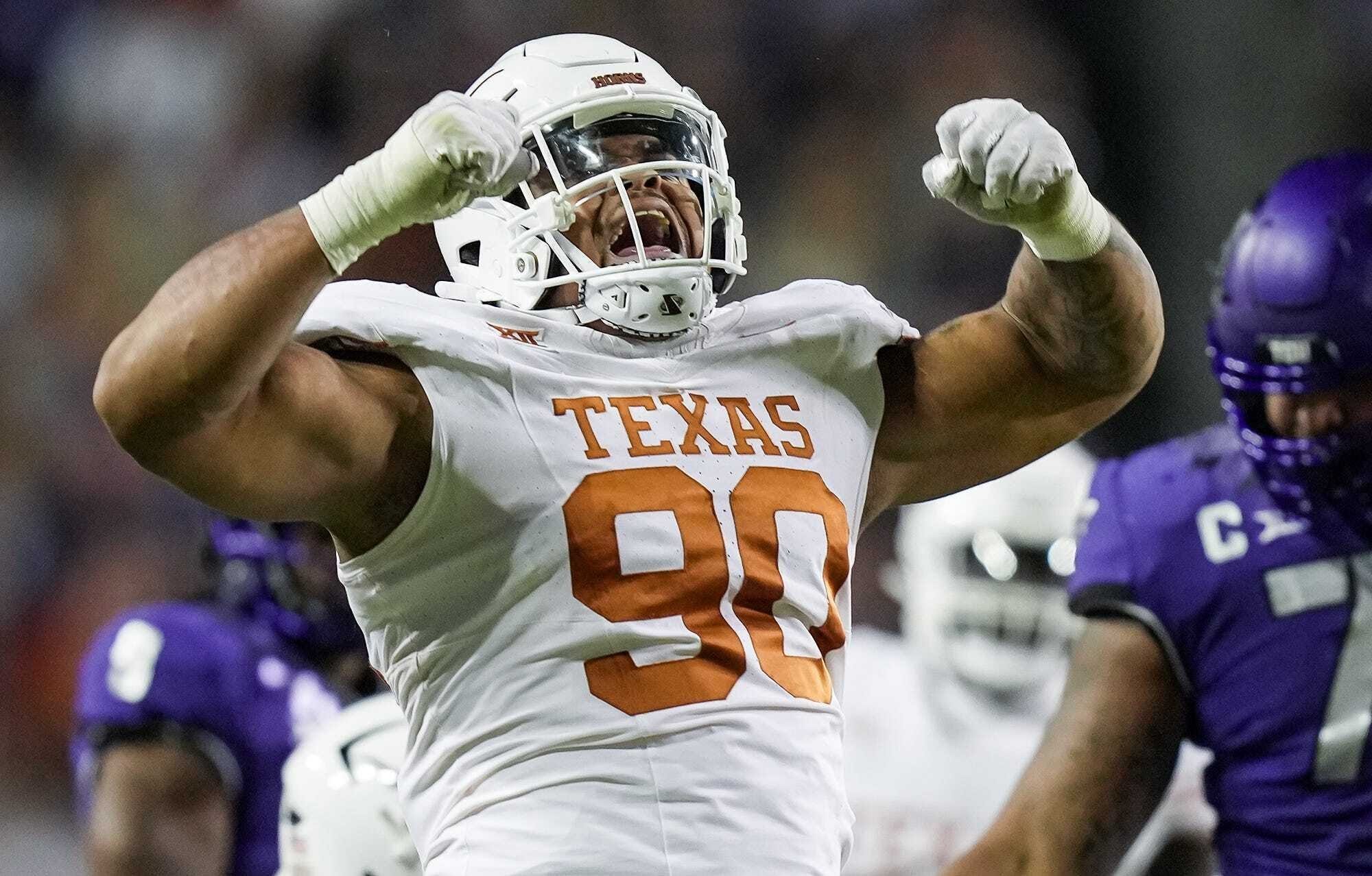 Texas defensive lineman Byron Murphy II