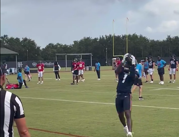Houston Texans Stefon Diggs training camp