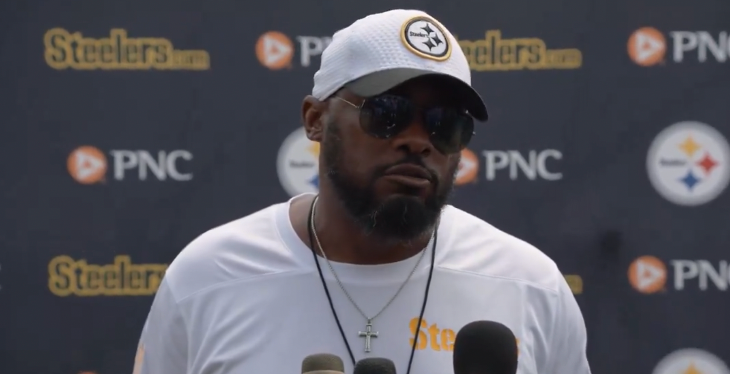 Pittsburgh Steelers HC Mike Tomlin post-practice press conference, 7/25/24
