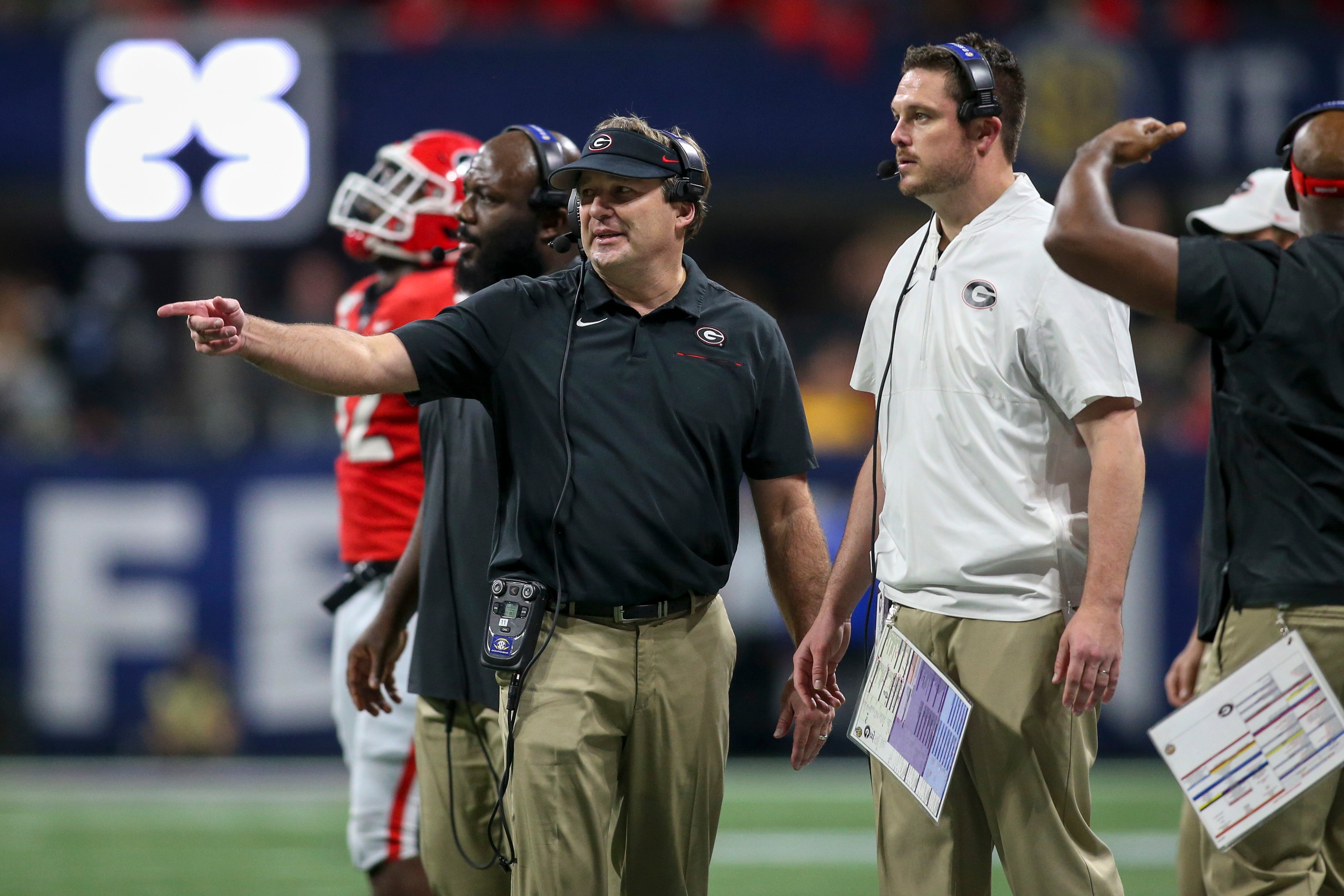 Dan Lanning and Kirby Smart