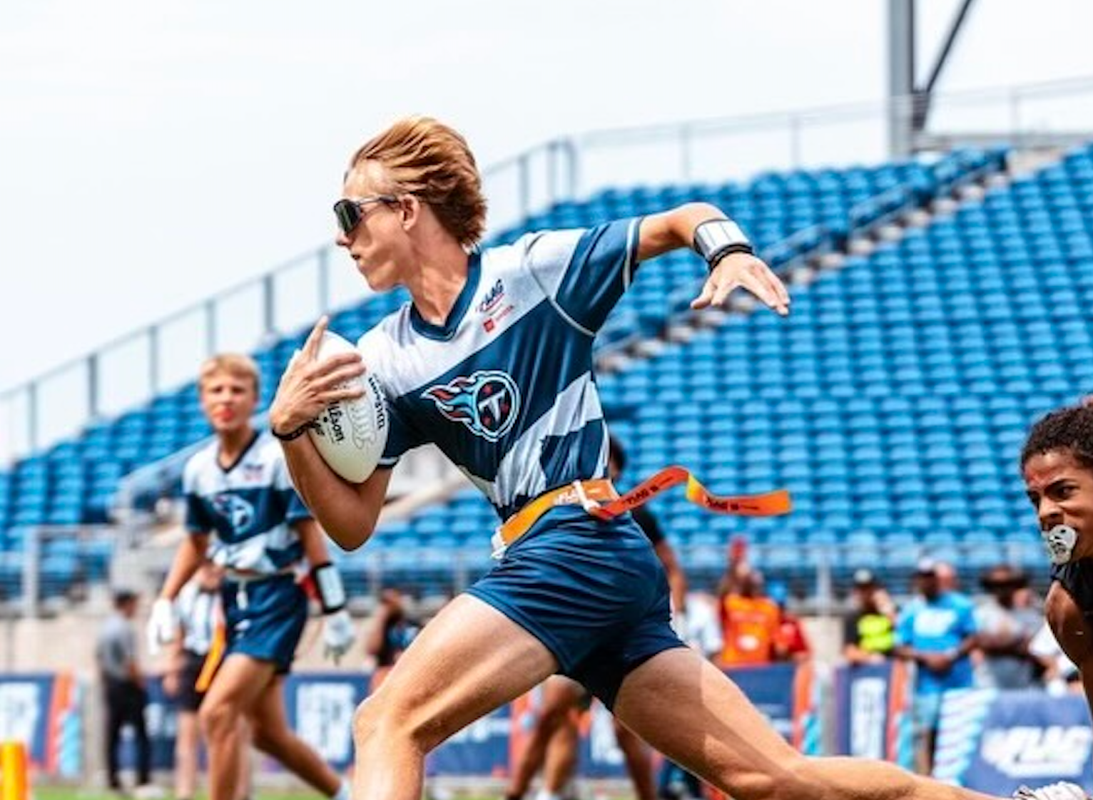 Peyton Dickerson at NFL FLAG Football