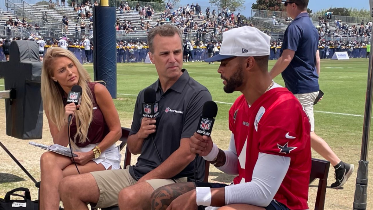 Dallas Cowboys QB Dak Prescott talks about his contract status on NFL Network