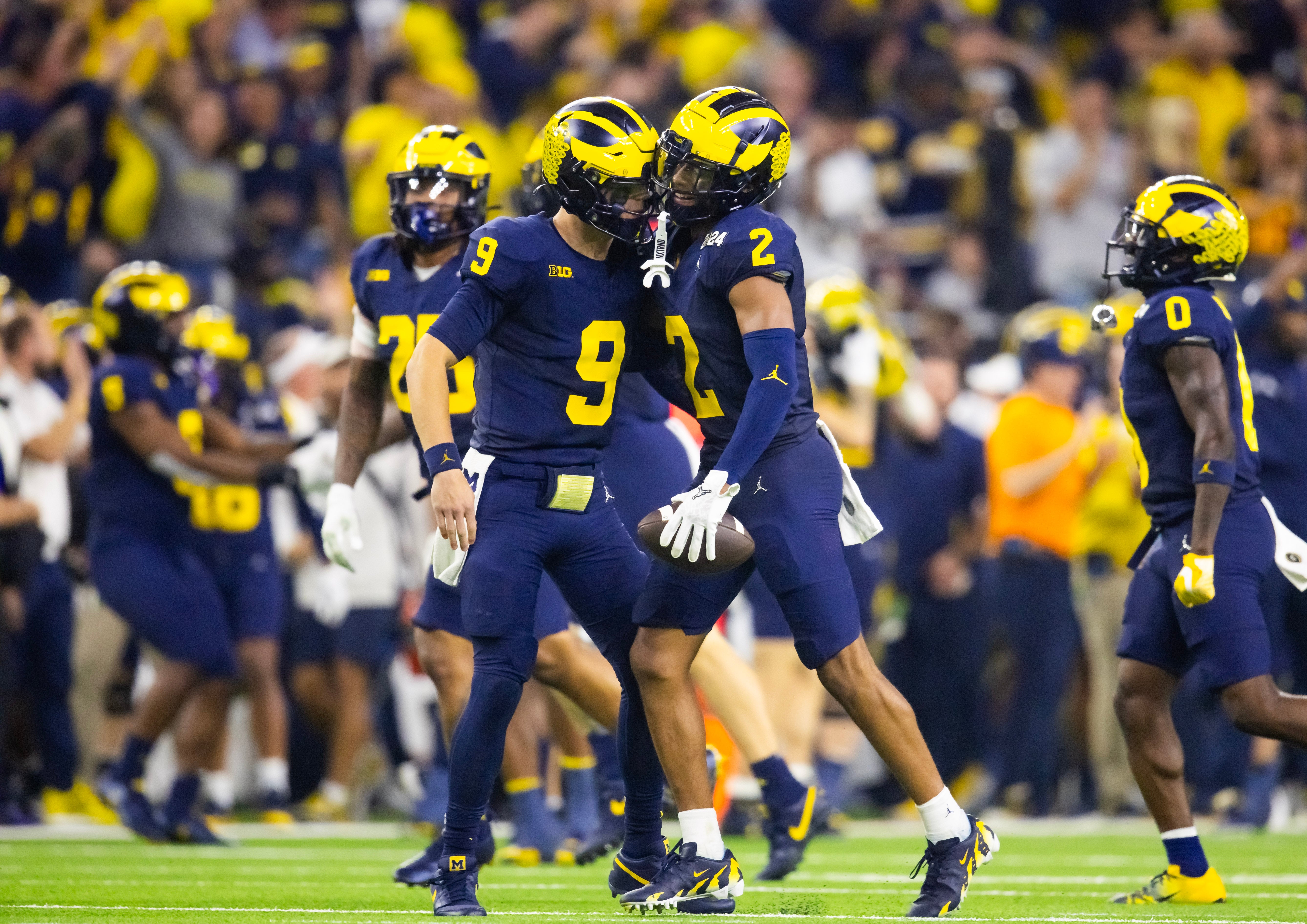 Will Johnson and J.J. McCarthy