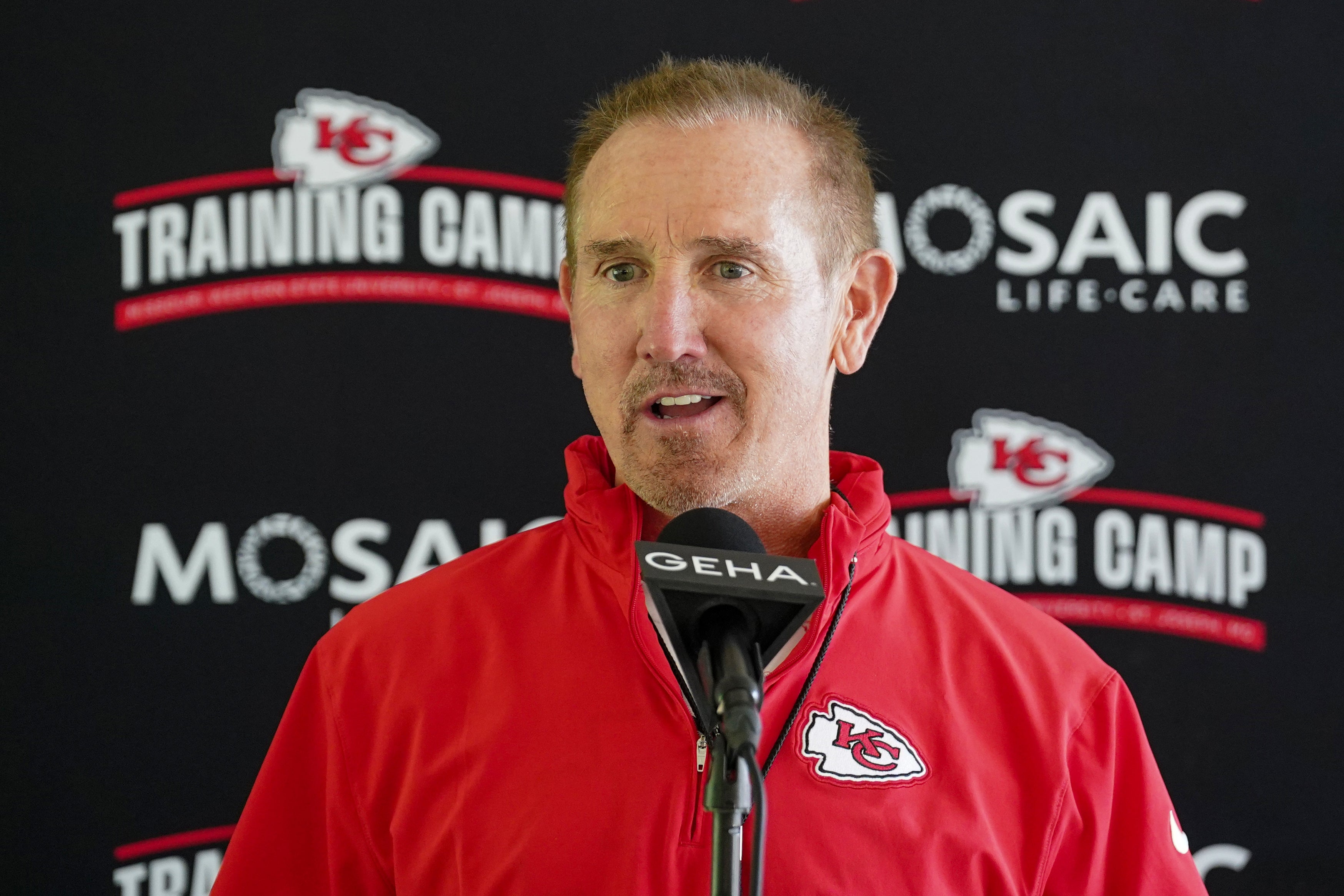 Kansas City Chiefs Steve Spagnuolo training camp