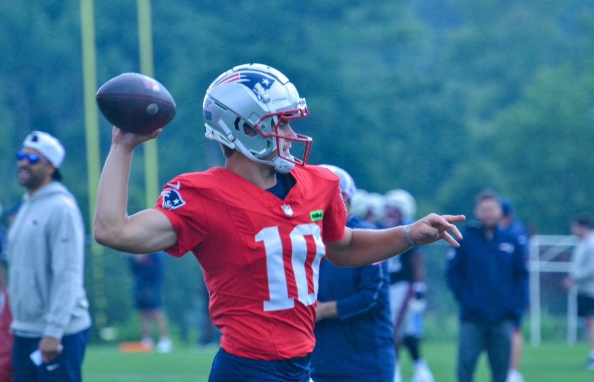 New England Patriots QB Drake Maye