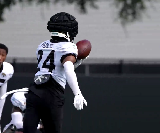 Jacksonville Jaguars De'Antre Prince rookie training camp