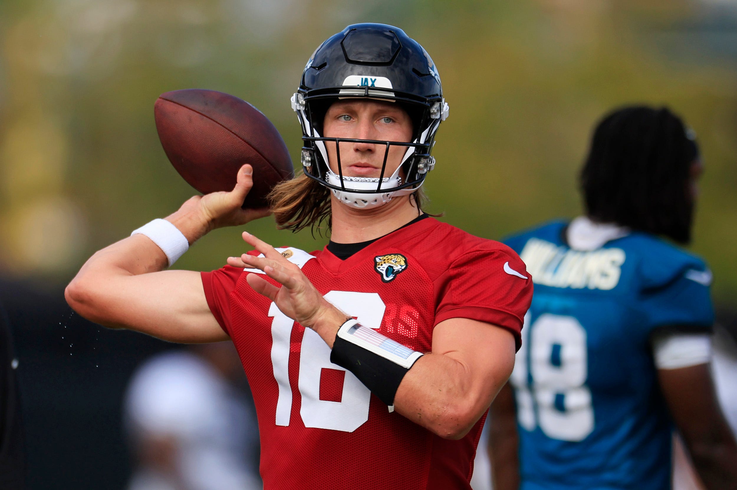 Jacksonville Jaguars quarterback Trevor Lawrence