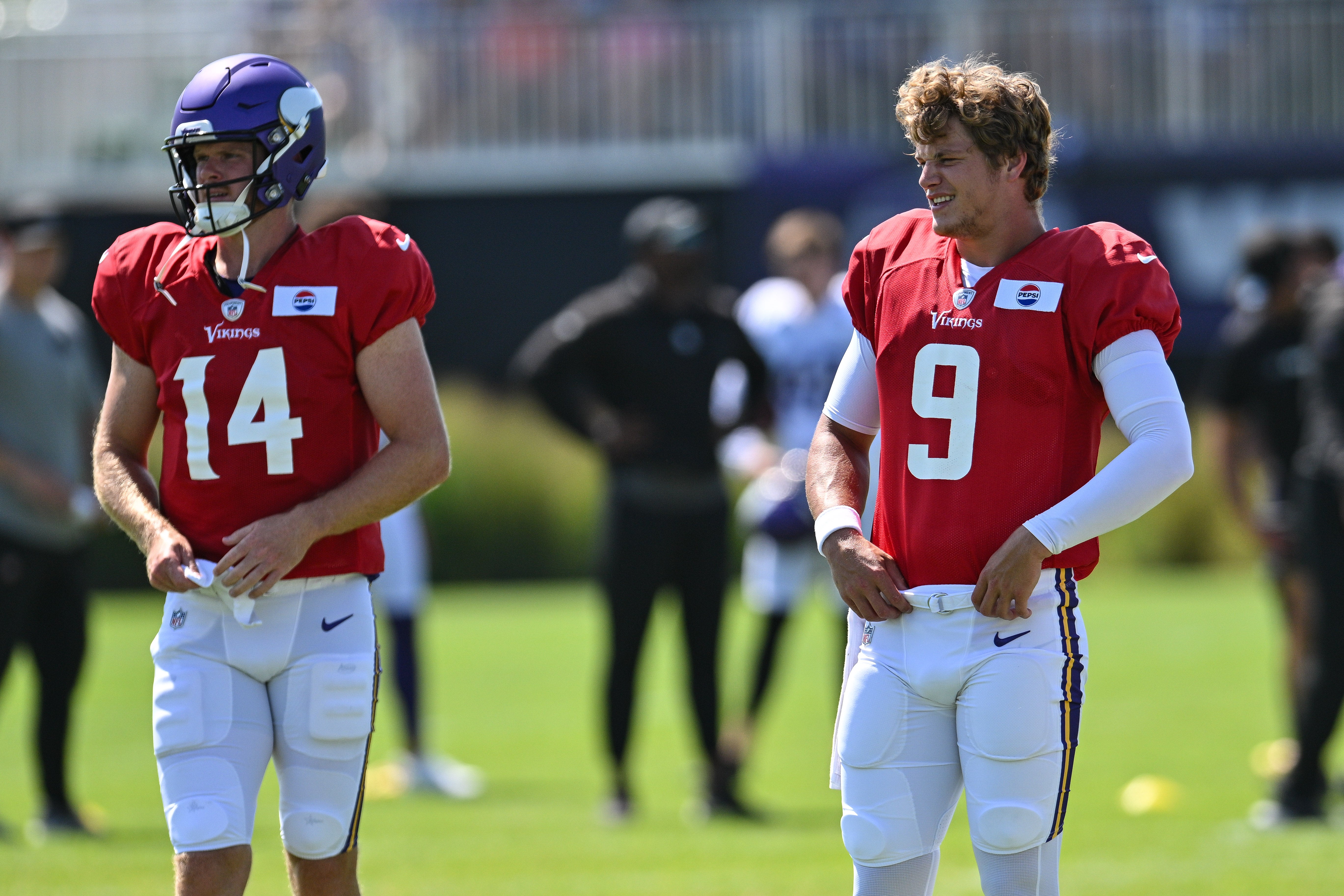 Sam Darnold J.J. McCarthy Vikings
