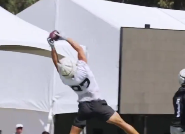 Michael Mayer Las vegas Raiders training camp