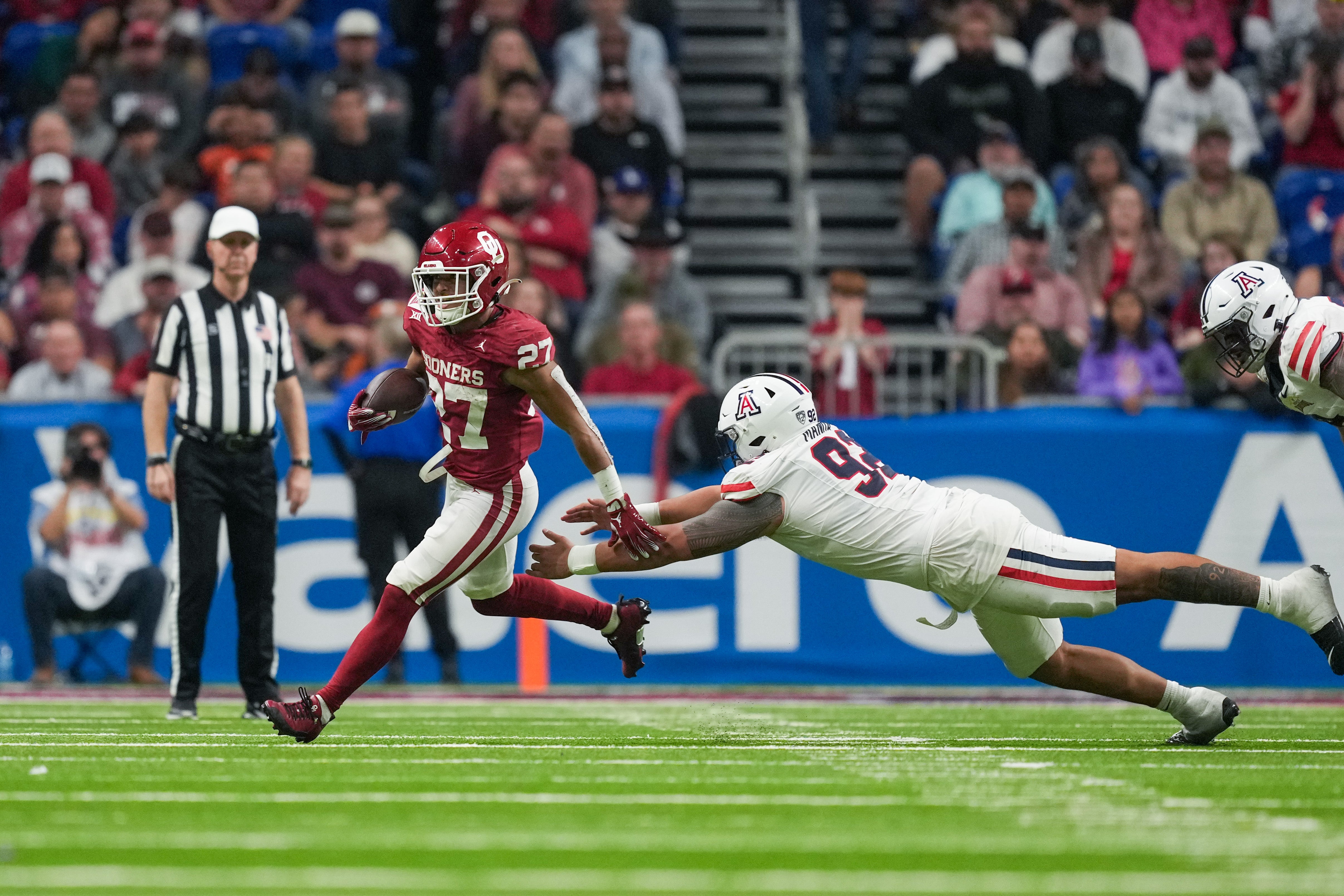 Oklahoma Sooners running back Gavin Sawchuk