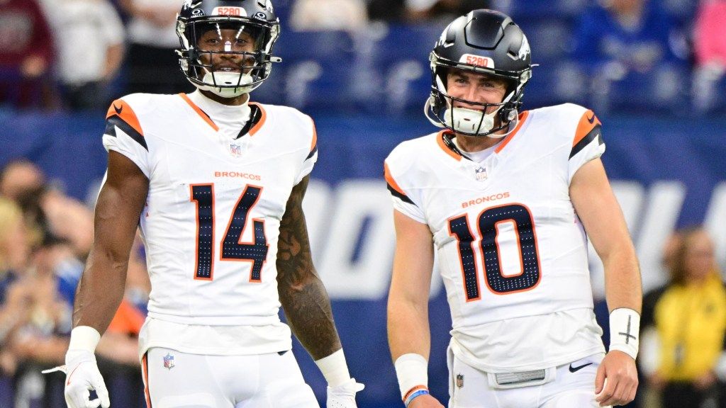 Denver Broncos Bo Nix Courtland Sutton
