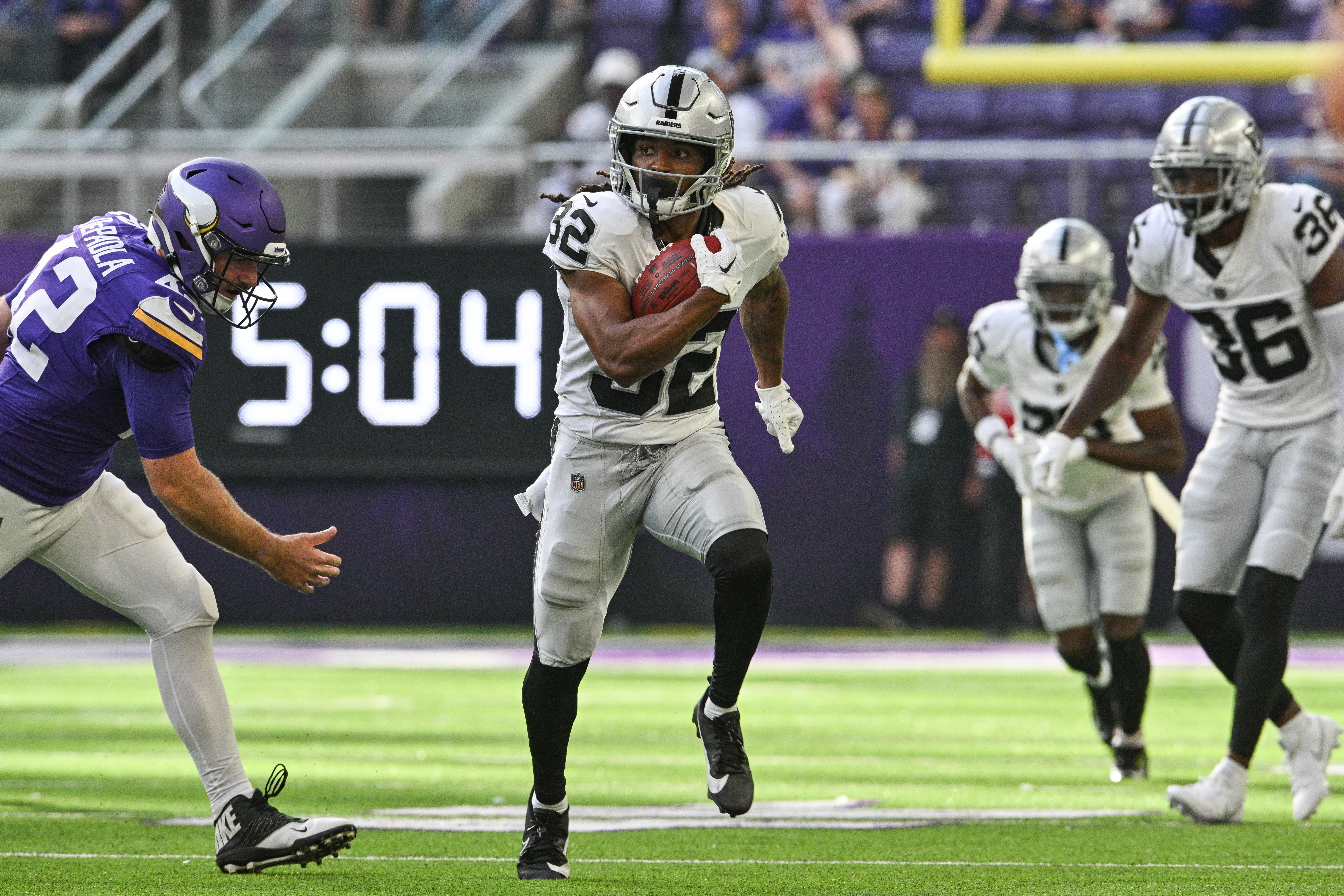 Las Vegas Raiders Tyreik McCallister