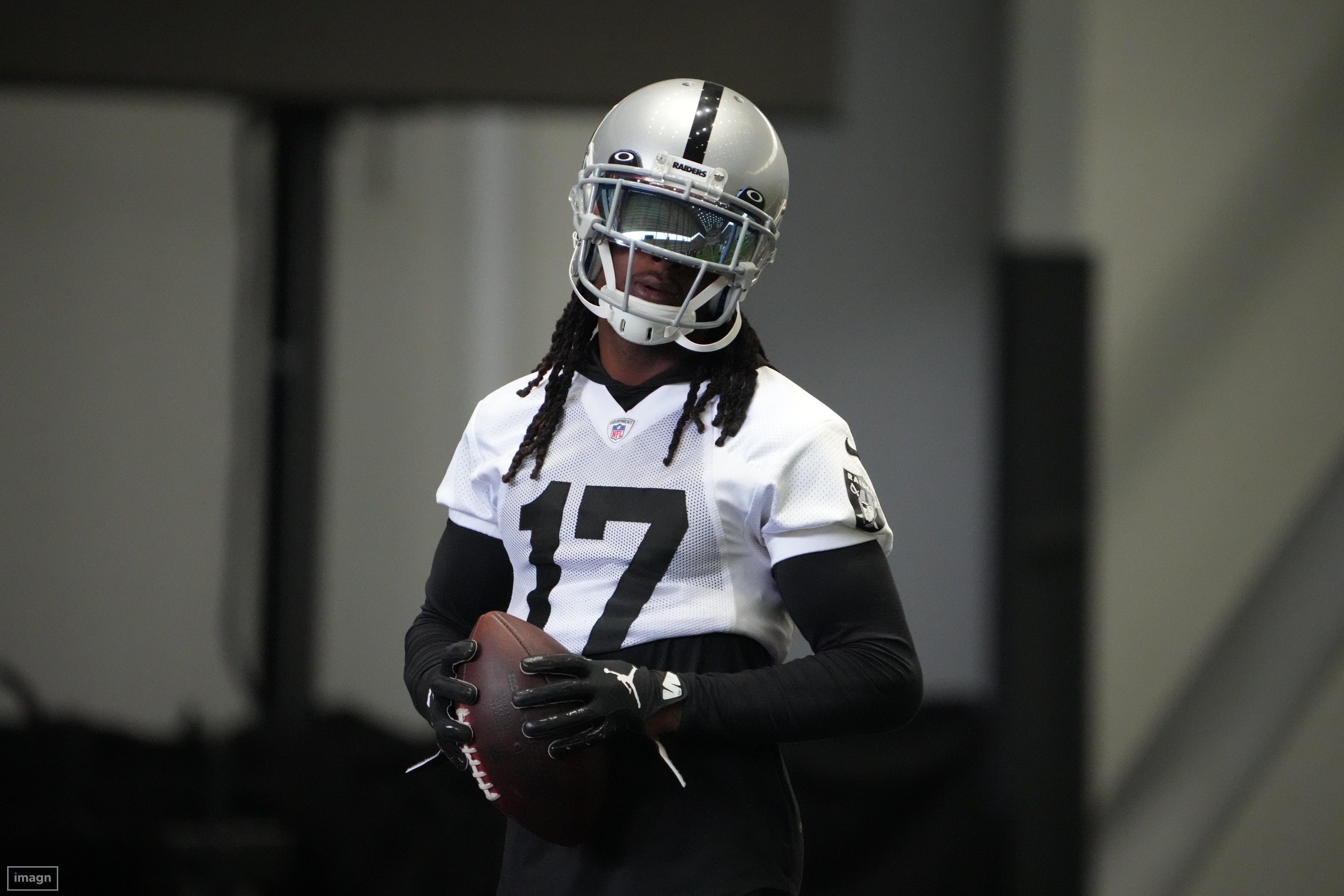 Las Vegas Raiders Davante Adams training camp open practice